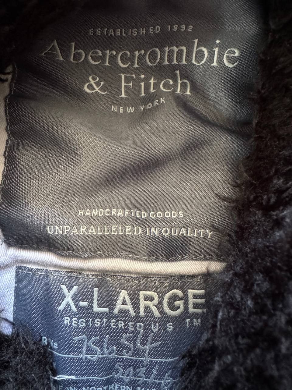 Abercrombie & Fitch Crazy Y2K Abercrombie & Fitch Fur Lined Hoodie Japan Style Size US M / EU 48-50 / 2 - 5 Thumbnail
