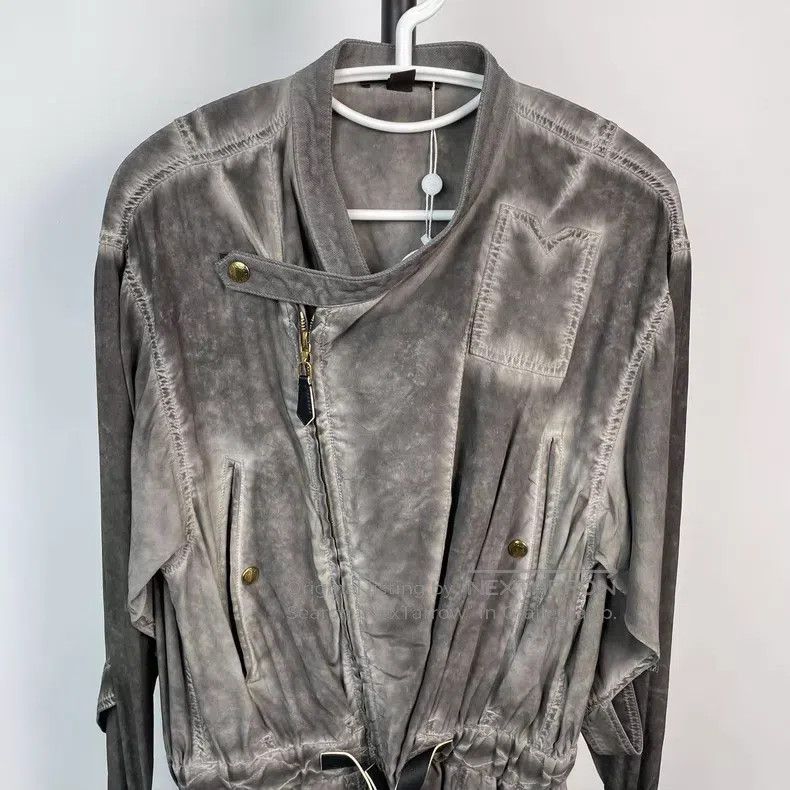 Louis Vuitton Louis Vuitton Mulberry Silk Gold Button Jacket Size XS / US 0-2 / IT 36-38 - 3 Thumbnail