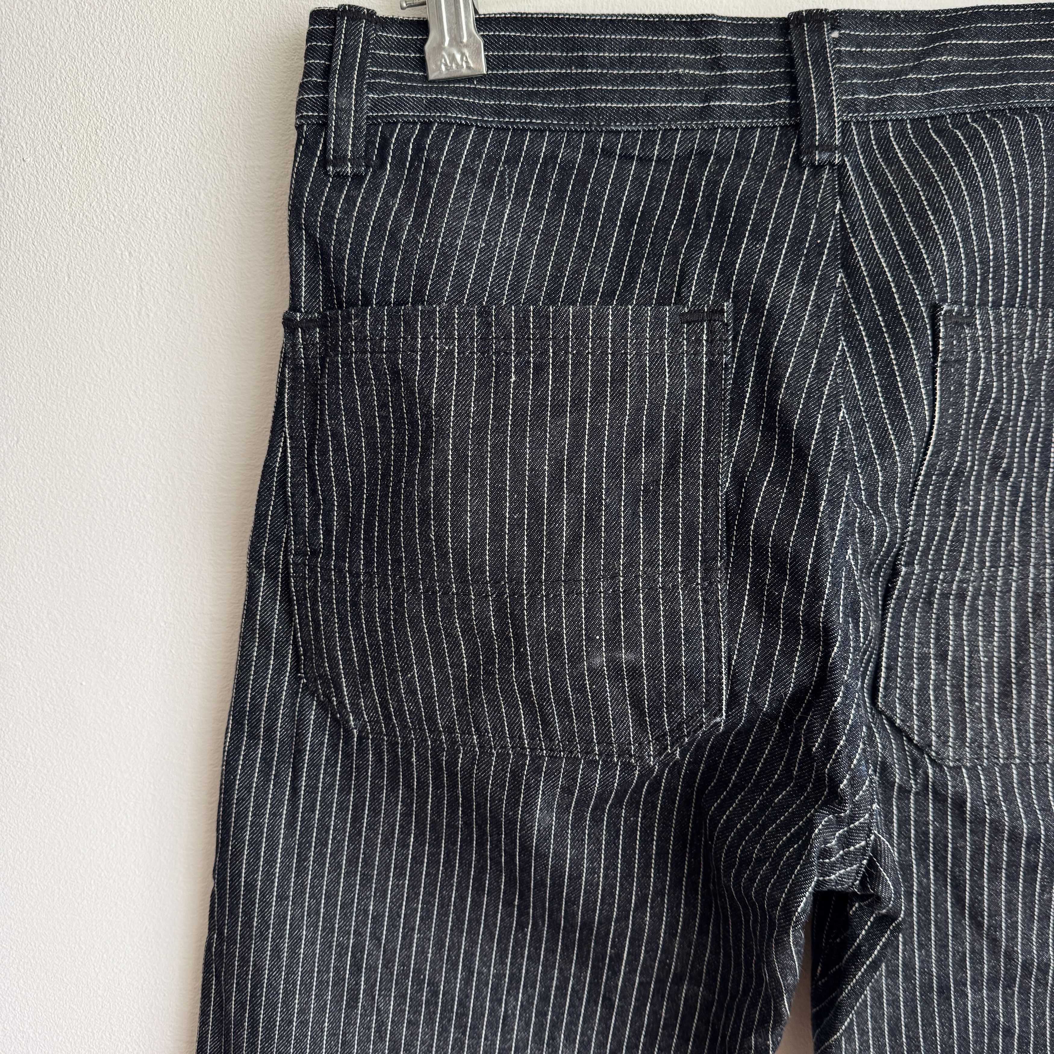 Pike Brothers Pike Brothers Hunting Selvage Denim Pant blue Wabash S 32x32 Size US 31 - 9 Thumbnail