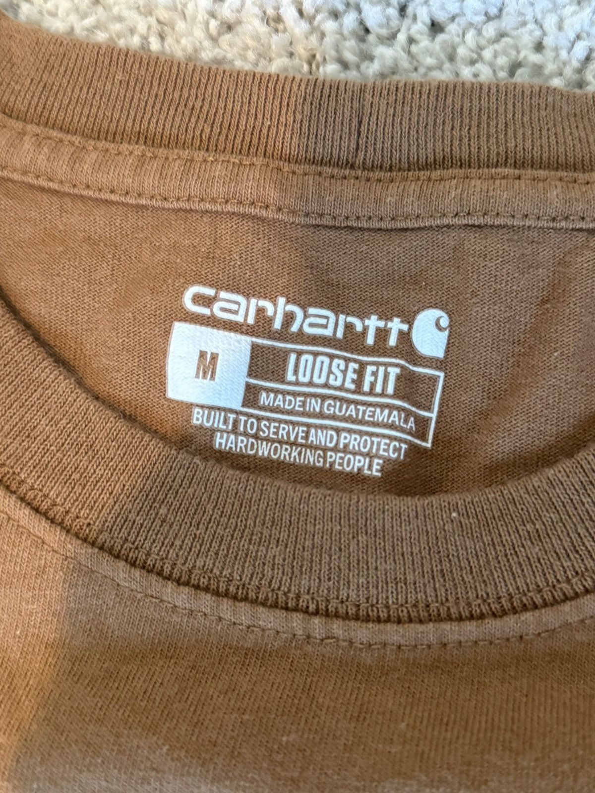 Carhartt Carhartt tee brown Size US M / EU 48-50 / 2 - 3 Thumbnail