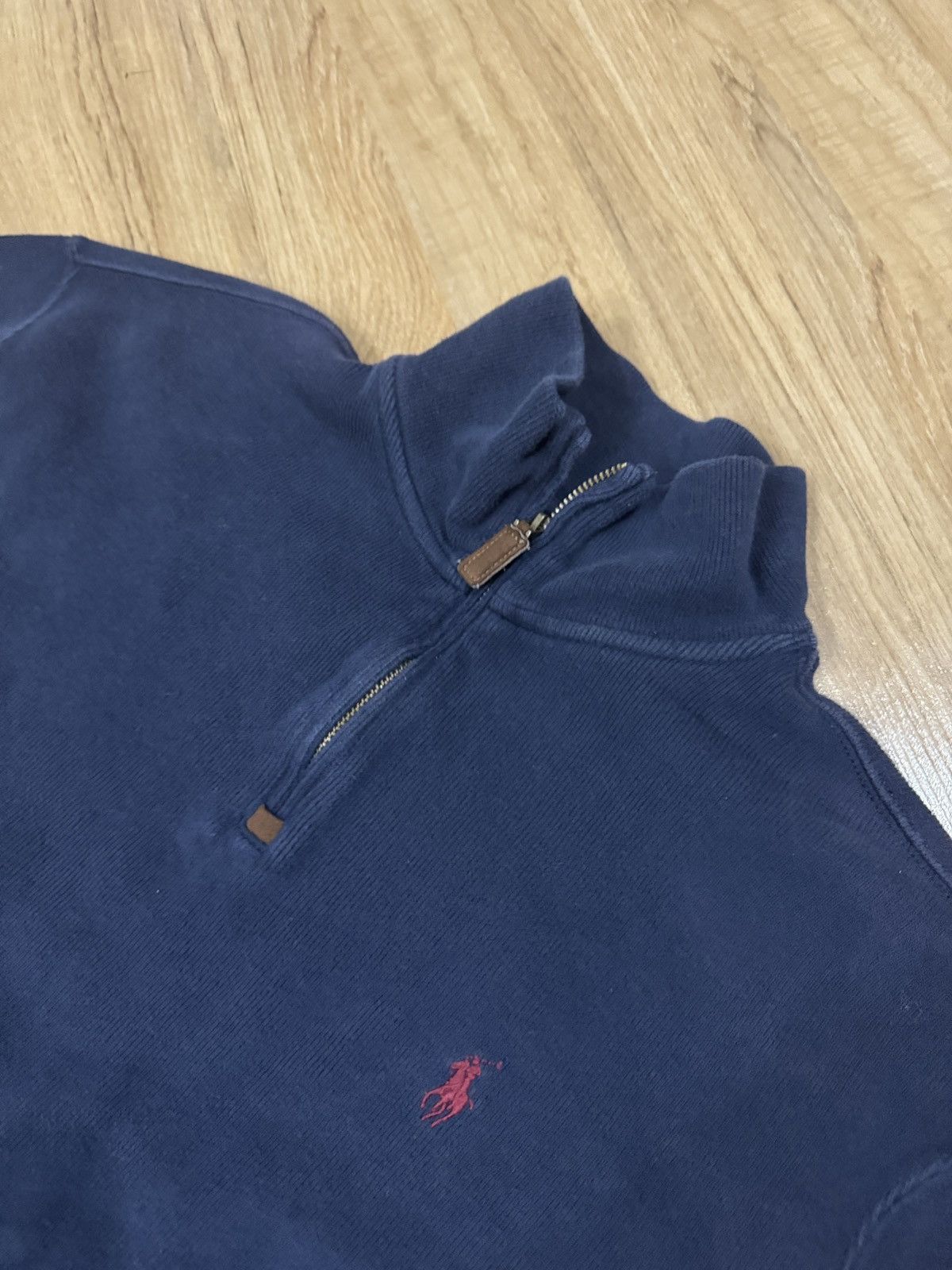 Polo Ralph Lauren Polo Ralph Lauren Half Zip Sweater Size US L / EU 52-54 / 3 - 2 Thumbnail