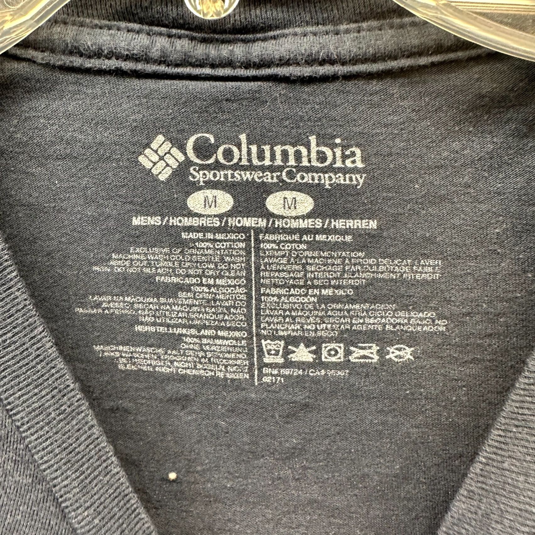 Vintage VINTAGE Columbia Shirt Adult Medium Blue PFG Outdoors Hiking Fishing Tee Casual Mens 1A Size US M / EU 48-50 / 2 - 4 Thumbnail