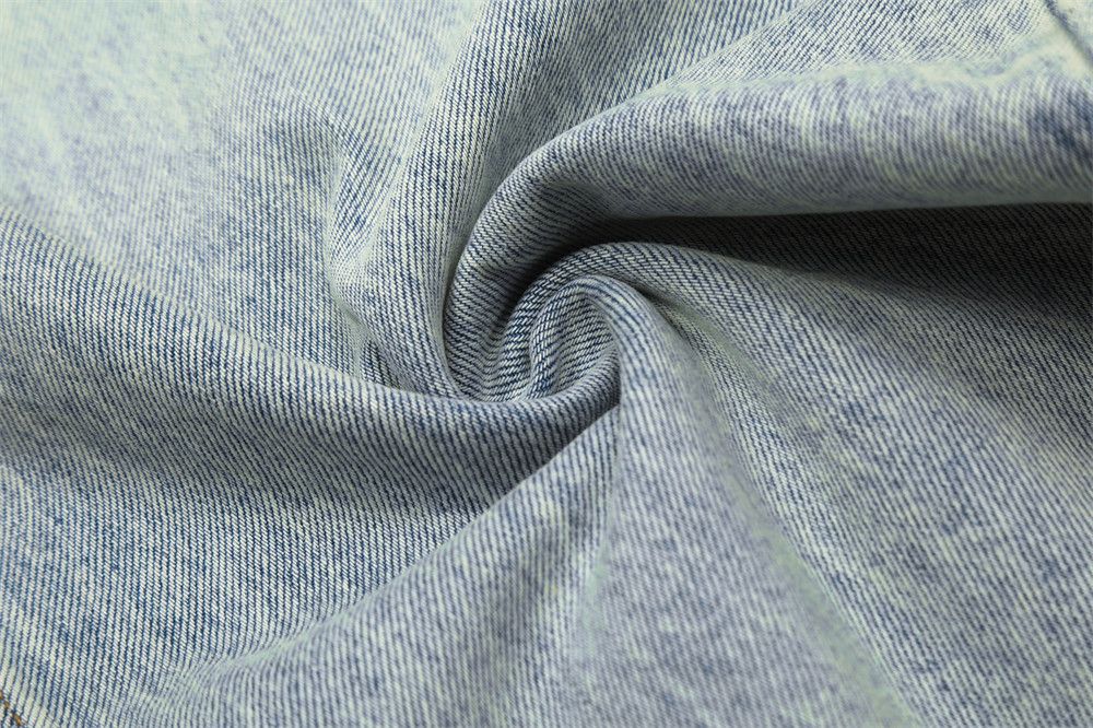 Japanese Brand × Jean Washed Light Blue Men's Vintage Distressed Loose Jeans Size US 32 / EU 48 - 7 Thumbnail