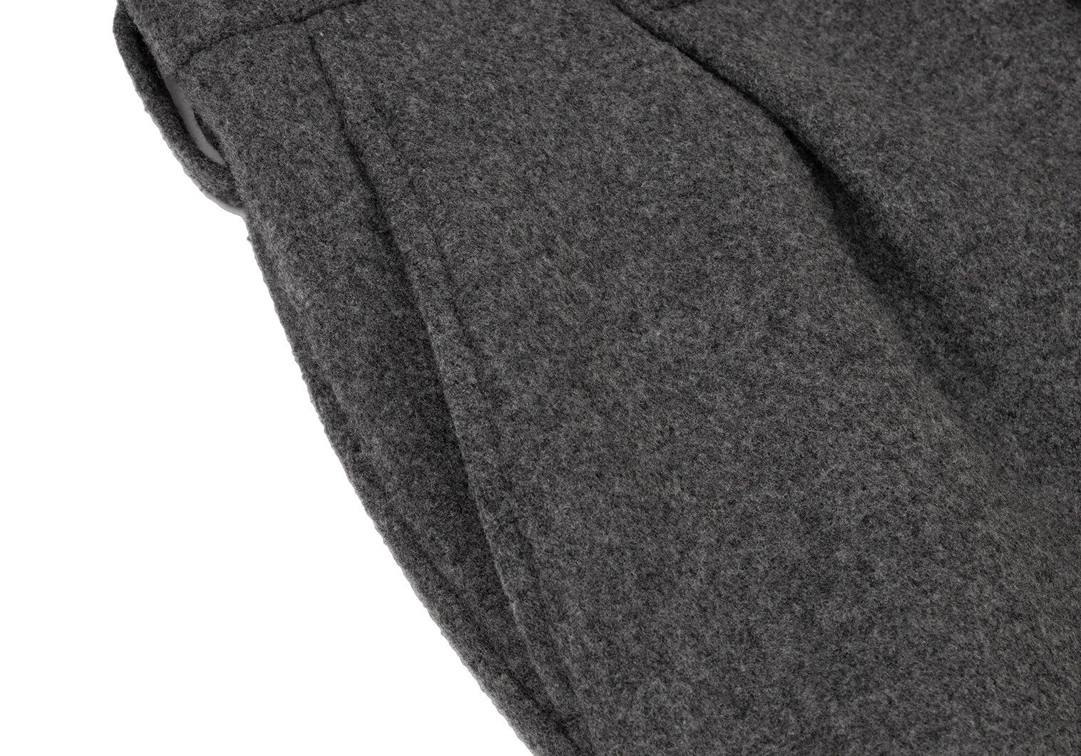 Kolor Cutting Hem Melton Pants in Gray Size US 32 / EU 48 - 6 Thumbnail