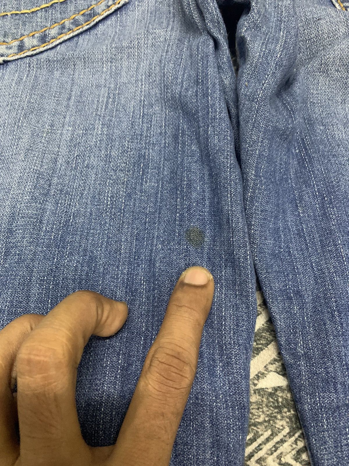 True Religion 🔥RARE🔥TRUE RELIGION RARE DISTRESSED STYLE DENIM PANT Size US 34 / EU 50 - 13 Thumbnail