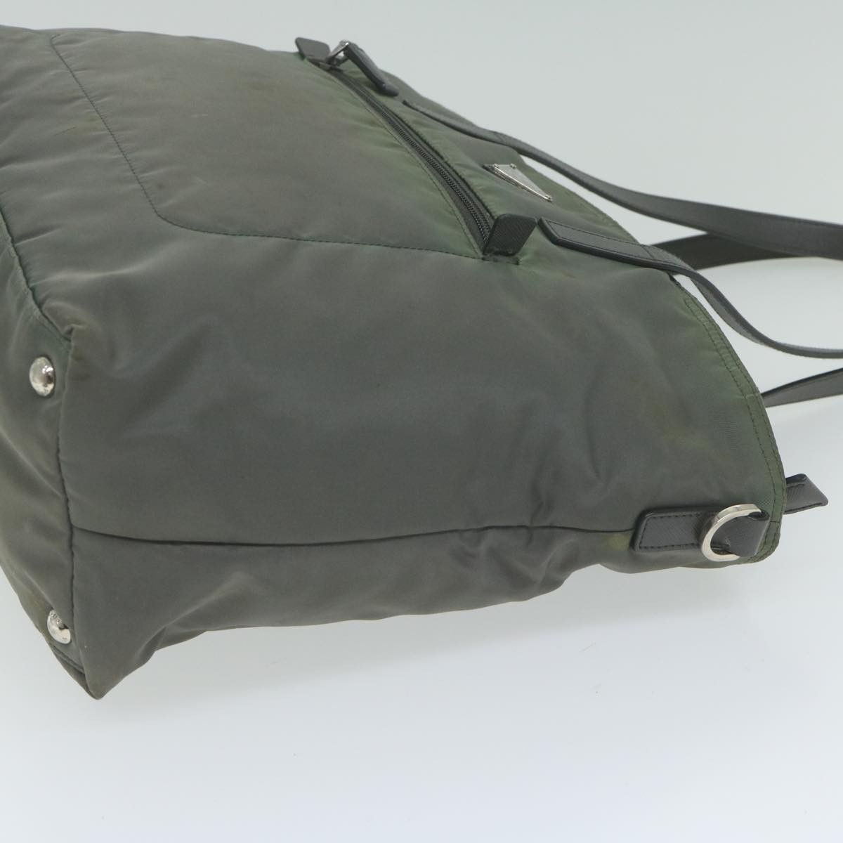 Prada PRADA Tote Bag Nylon Gray Size ONE SIZE - 3 Thumbnail