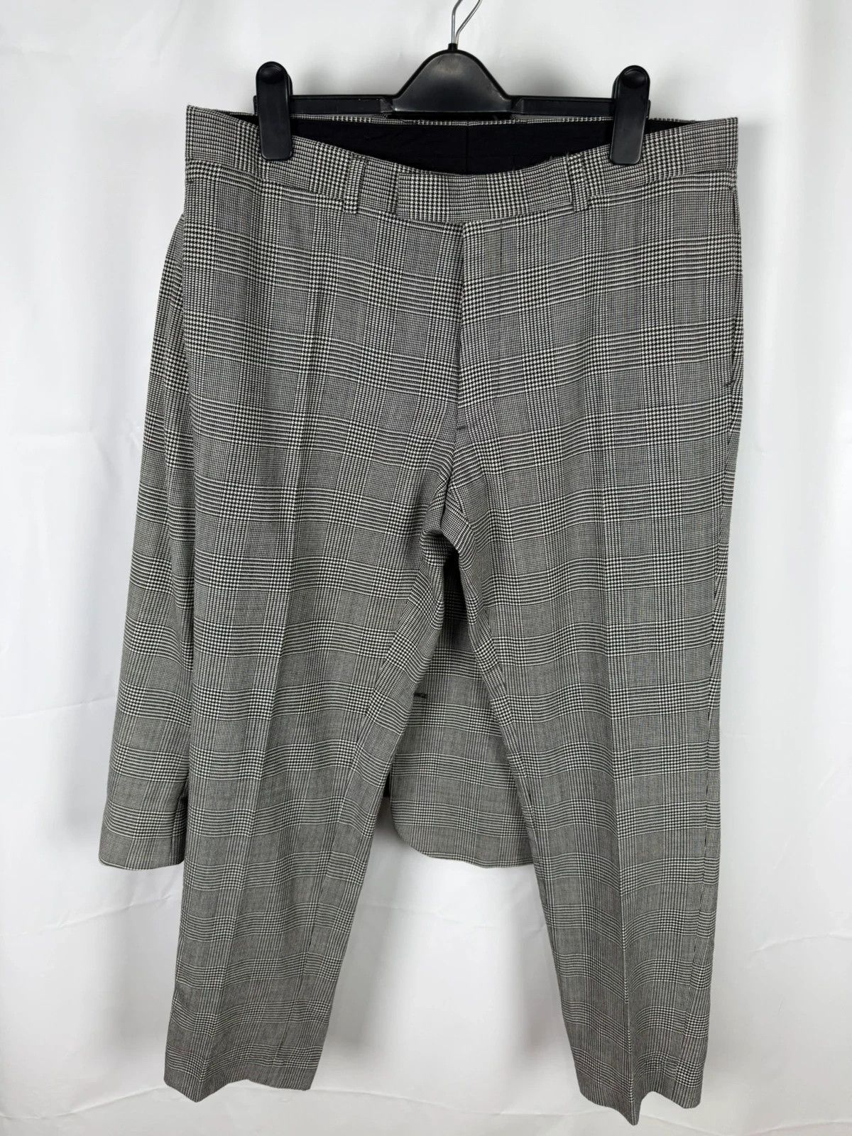 Sandro Sandro Prince Of Wales Checked Wool Suit Size 42R - 13 Thumbnail
