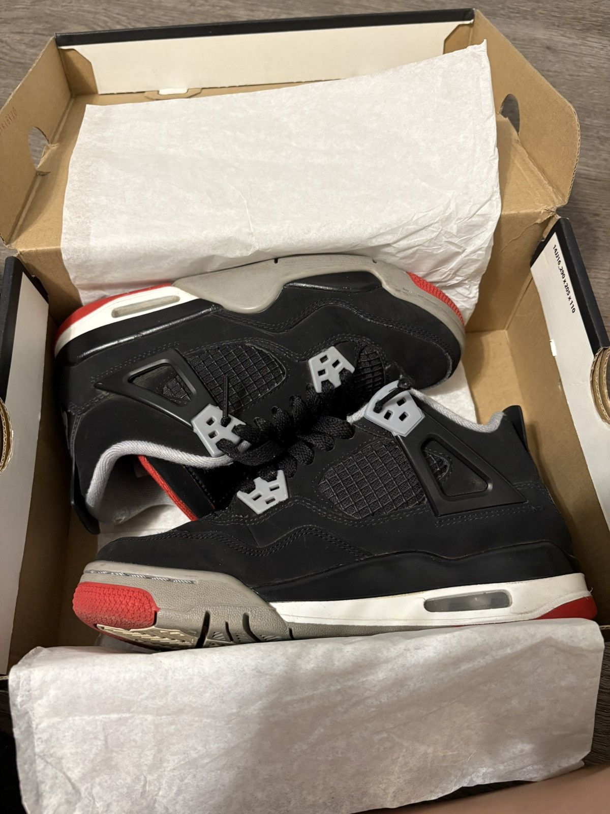 Jordan Brand Jordan 4 breds Size US 4 / IT 34 - 4 Thumbnail