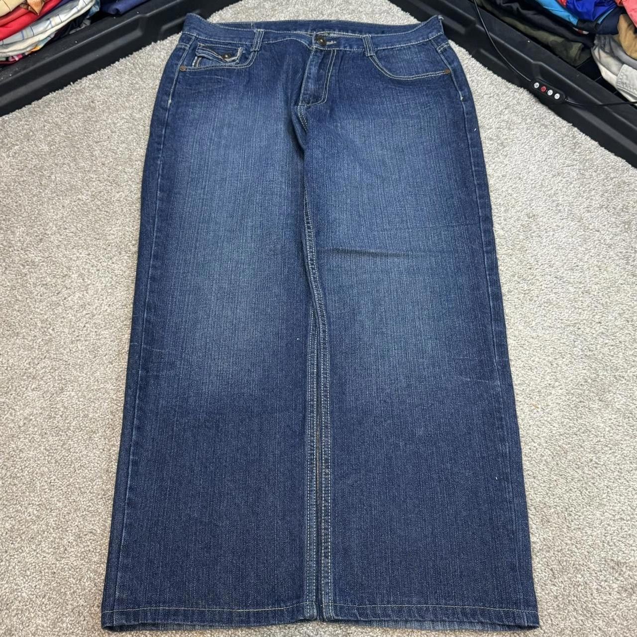 Makaveli × Vintage Y2K 2000s Makaveli Branded Baggy Wide Leg Jeans Size US 36 / EU 52 - 3 Thumbnail