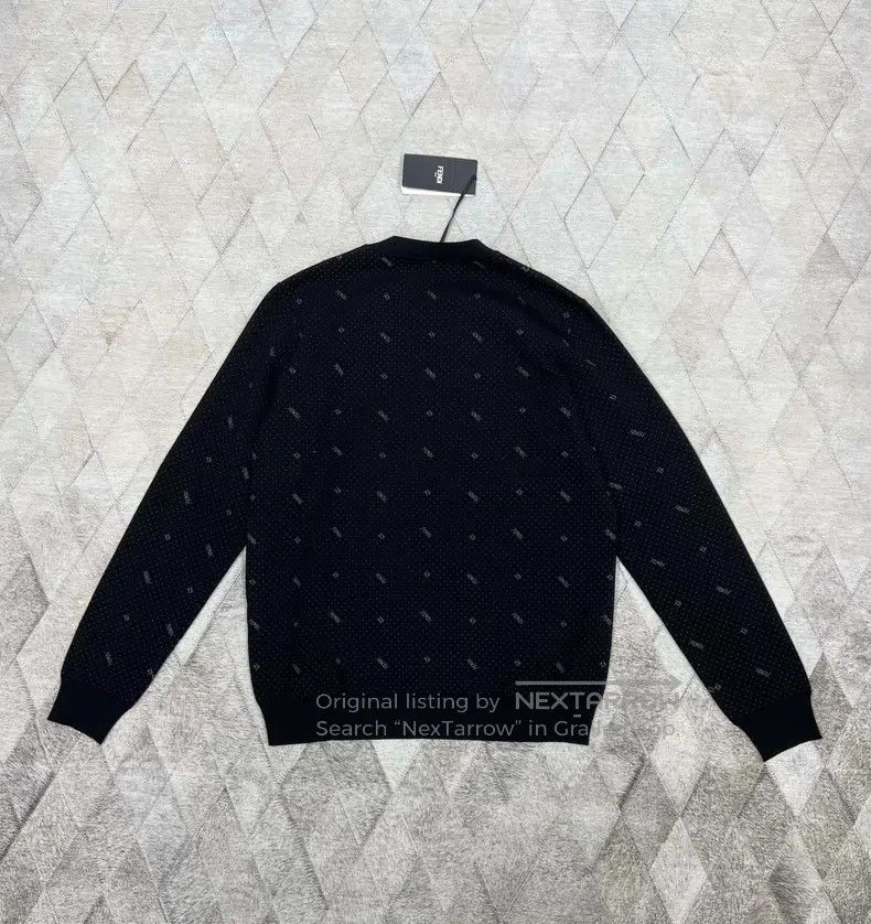 Fendi Fendi Logo Embroidered Sweater, Full Body Logo Embroidery Size US M / EU 48-50 / 2 - 5 Thumbnail