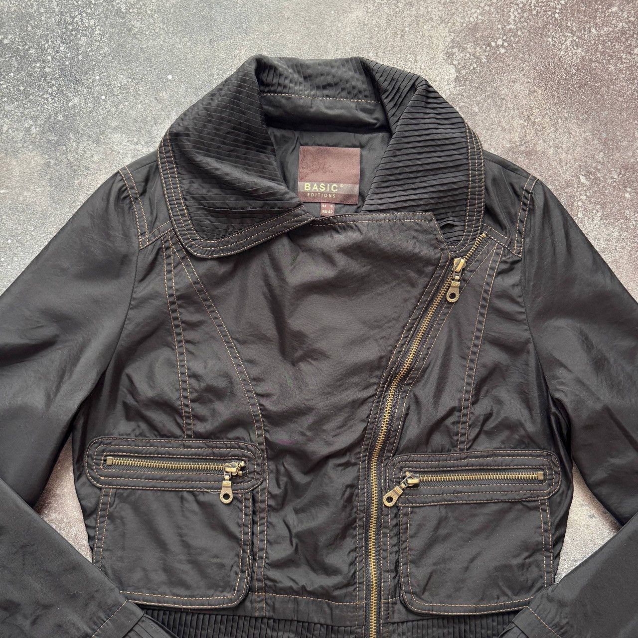 If Six Was Nine Avant Garde Vintage Y2K Zip Details Jacket (Rick owens vibe) Size S / US 4 / IT 40 - 3 Thumbnail