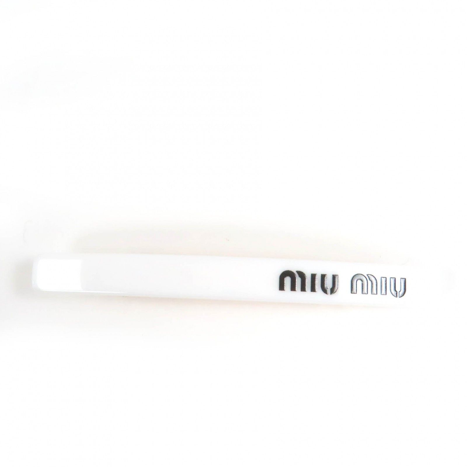Miu Miu Miu Miu MiuMiu Valletta Hair Clip Others Business card case 51F125 DUTY FREE for USA Size ONE SIZE - 1 Thumbnail