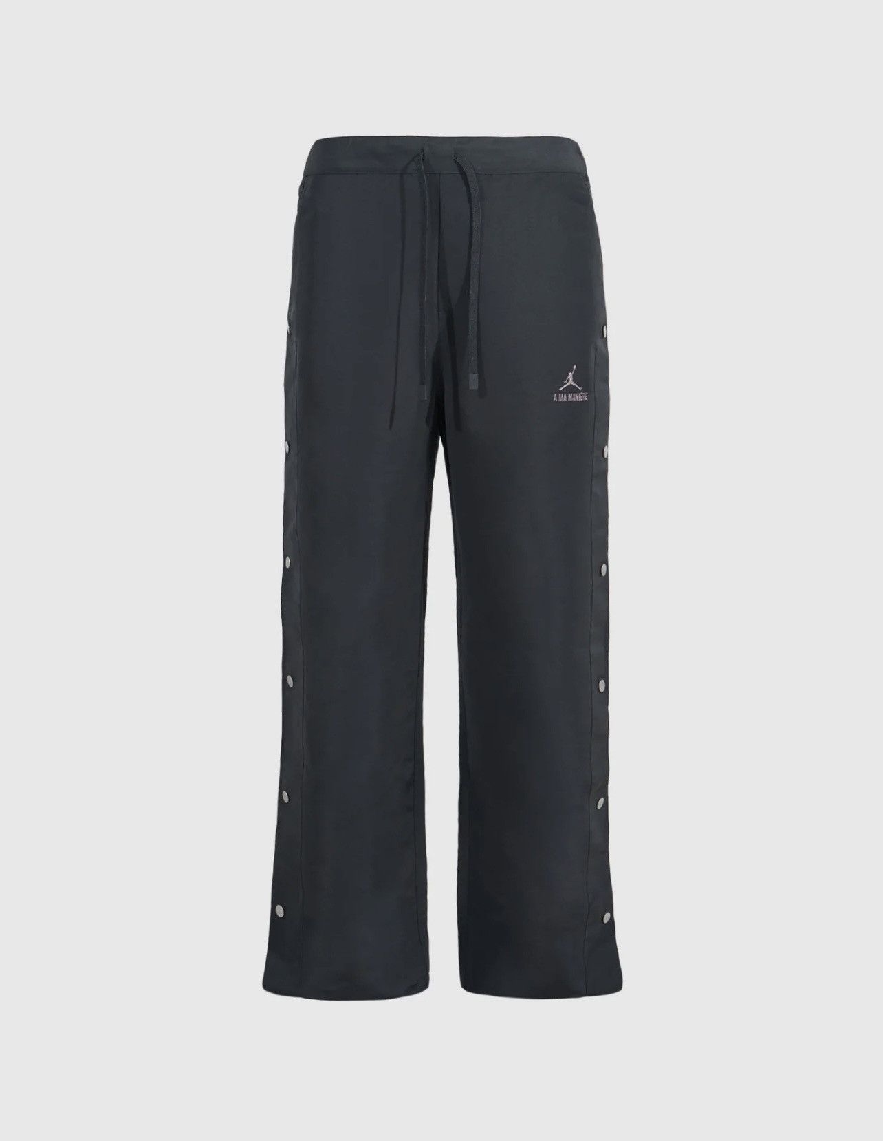 A Ma Maniere A MA MANIÉRE X Jordan Brand Snap Track Pants in Black Size US 36 / EU 52 - 2 Thumbnail