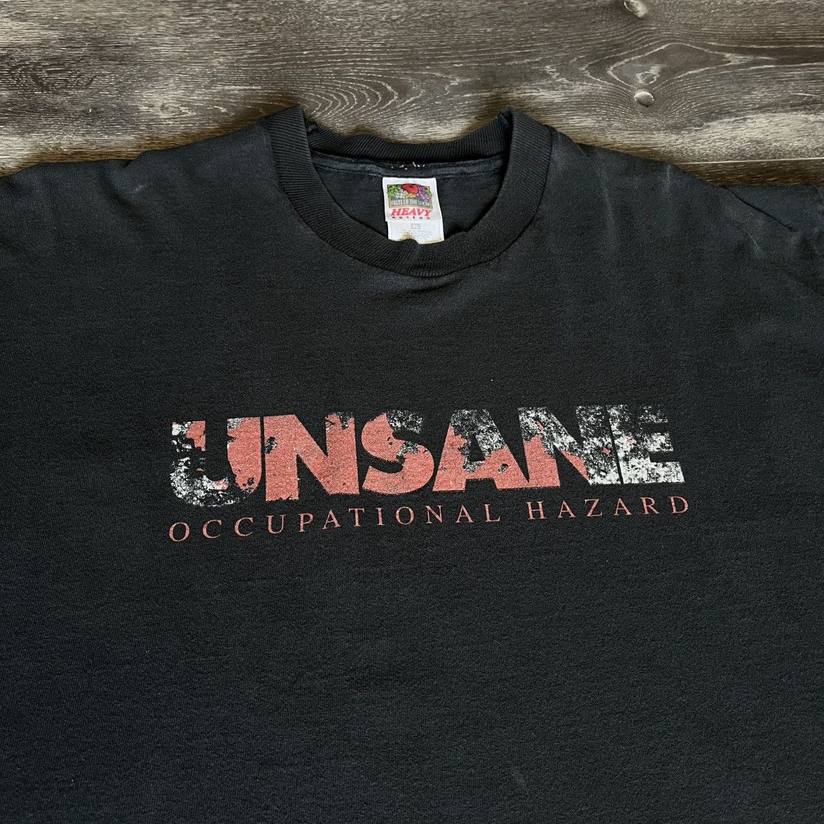 Band Tees Vintage 1998 Unsane Occupational Hazard Punk Band Logo Tee Size US XL / EU 56 / 4 - 2 Thumbnail