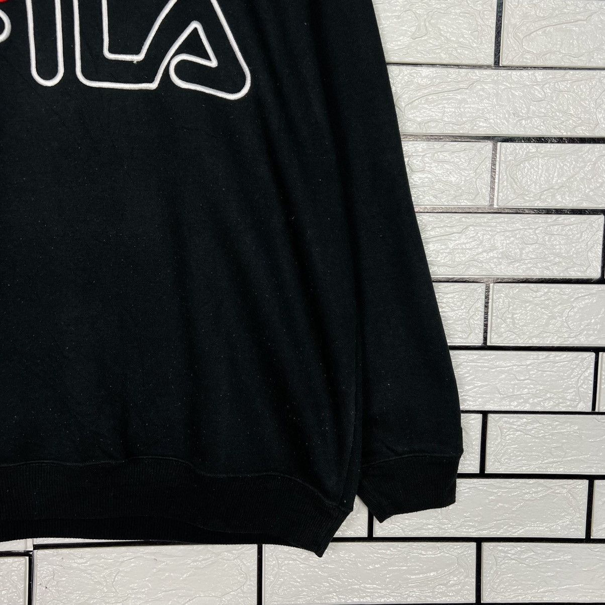 Fila FILA Embroidered Big Logo Crewneck Sweatshirt #4079-C185 Size US L / EU 52-54 / 3 - 8 Thumbnail