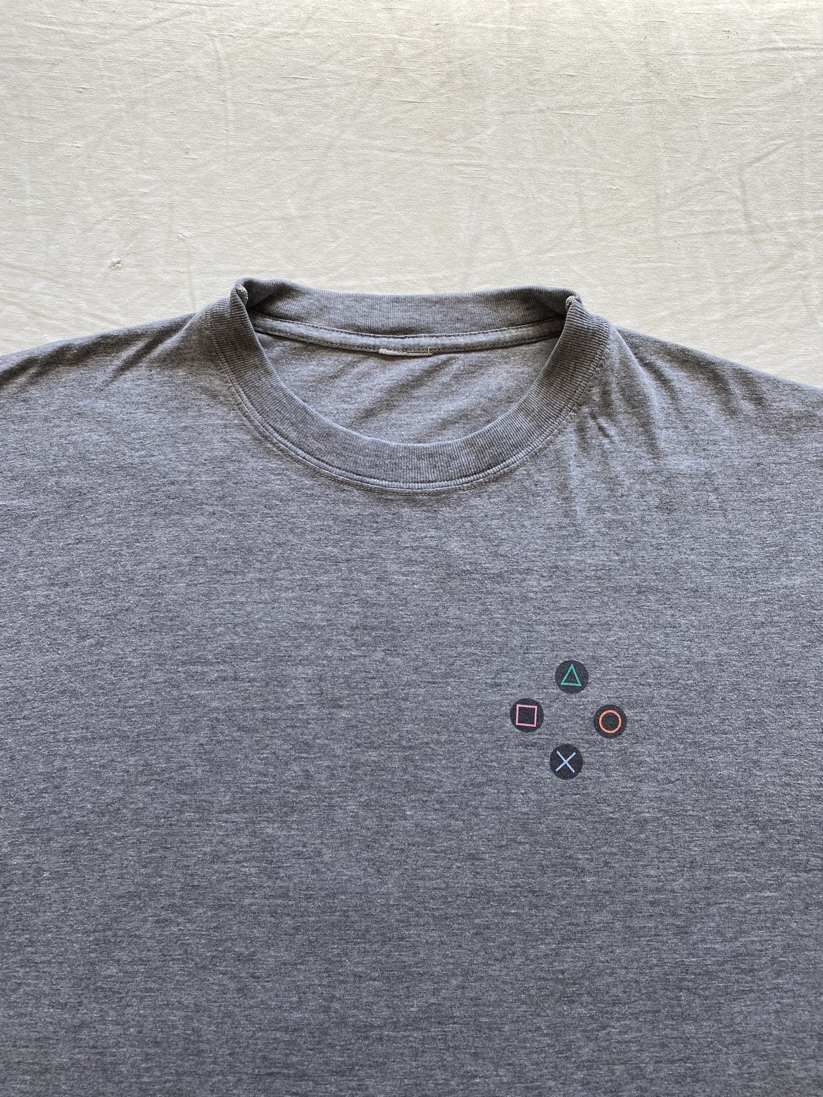 Playstation PlayStation 2 Vintage 2000s Promo Logo Games Y2K Gamepad Tee Size US L / EU 52-54 / 3 - 17 Thumbnail