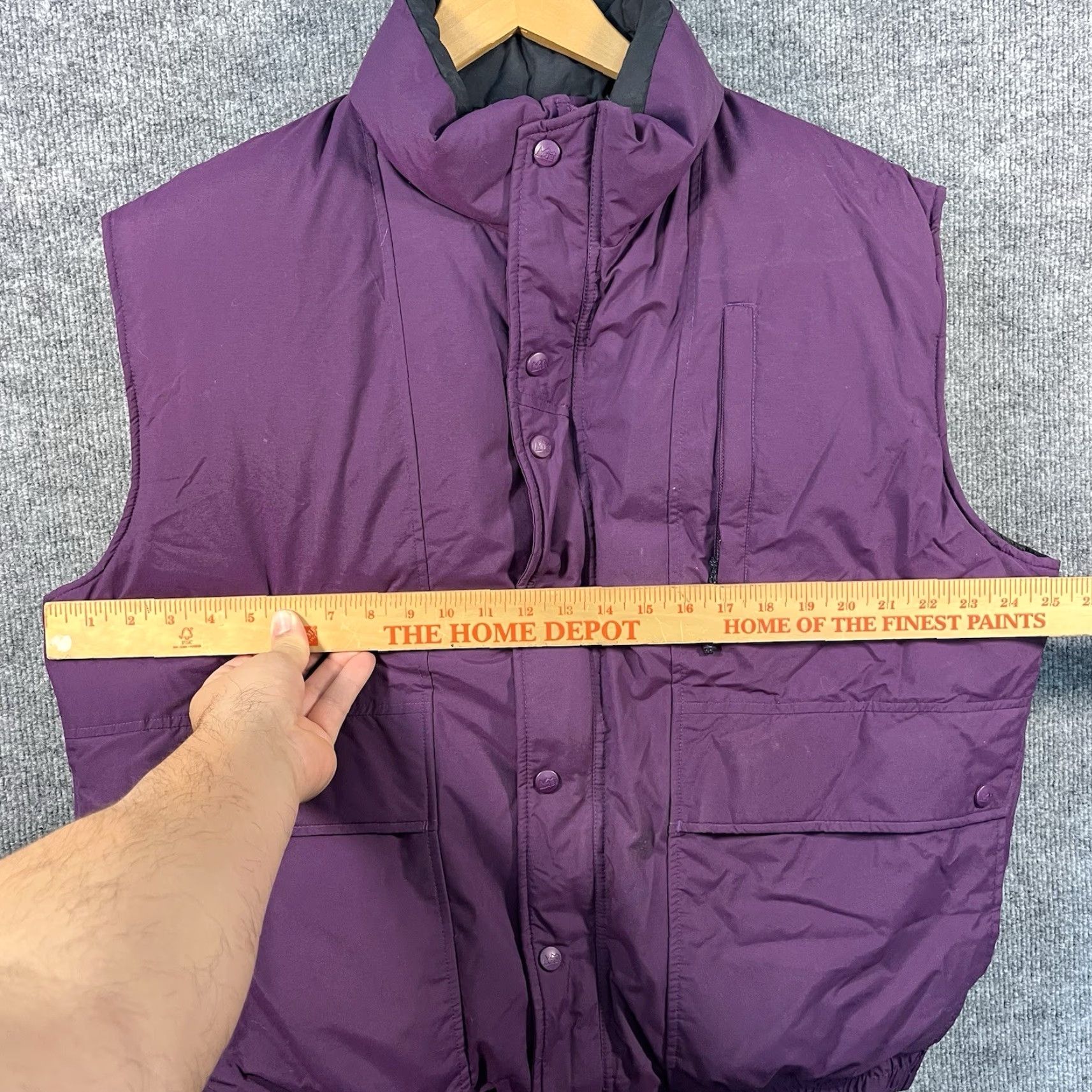 Vintage VINTAGE REI Down Puffer Vest Full Zip Mens XL Burgundy Vest Puffer Full Zip Burgundy REI Men XL Vintage Down Vest Size US XL / EU 56 / 4 - 3 Thumbnail