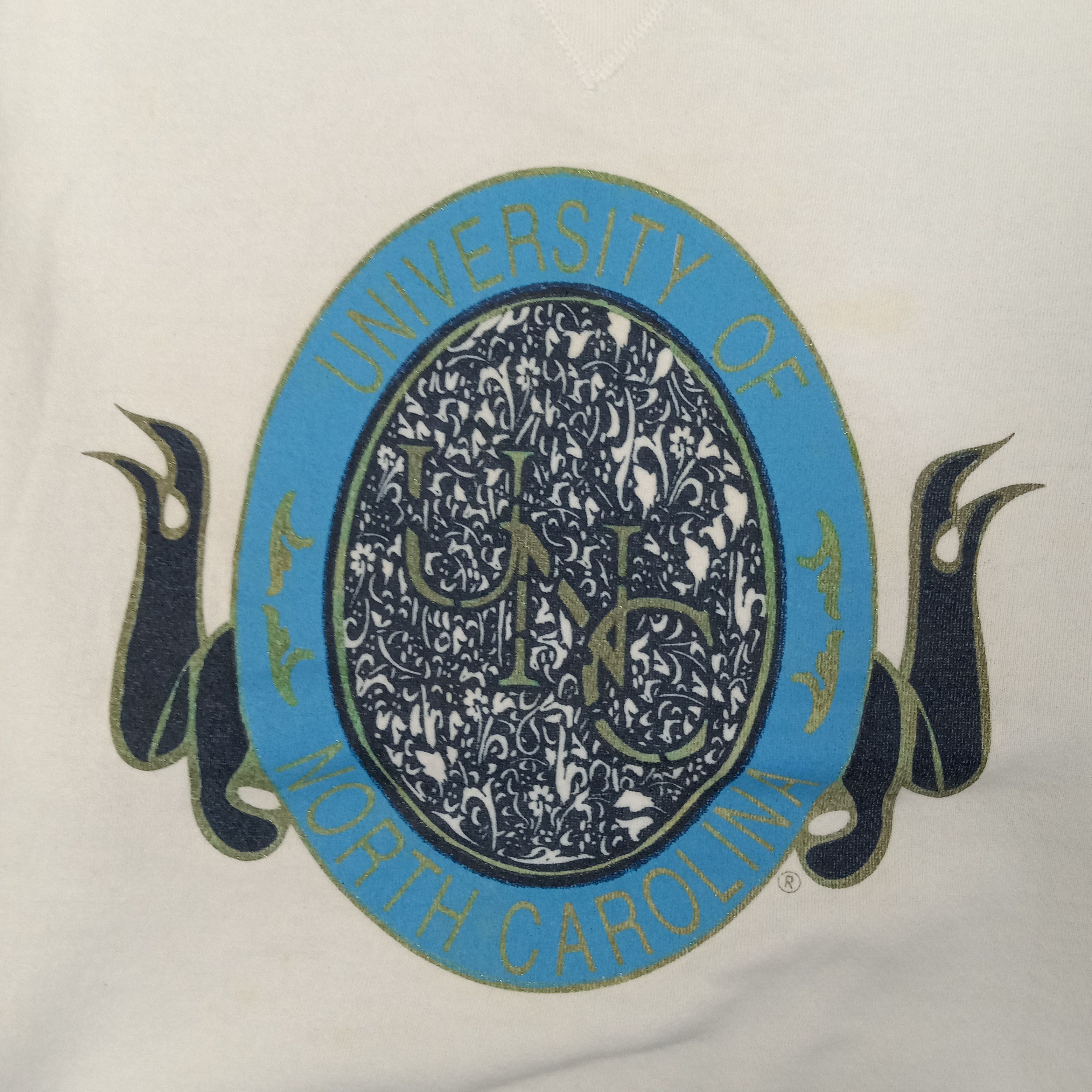 Russell Athletic University of North Carolina UNC 90's Sweatshirt C251N19 Size US L / EU 52-54 / 3 - 2 Thumbnail