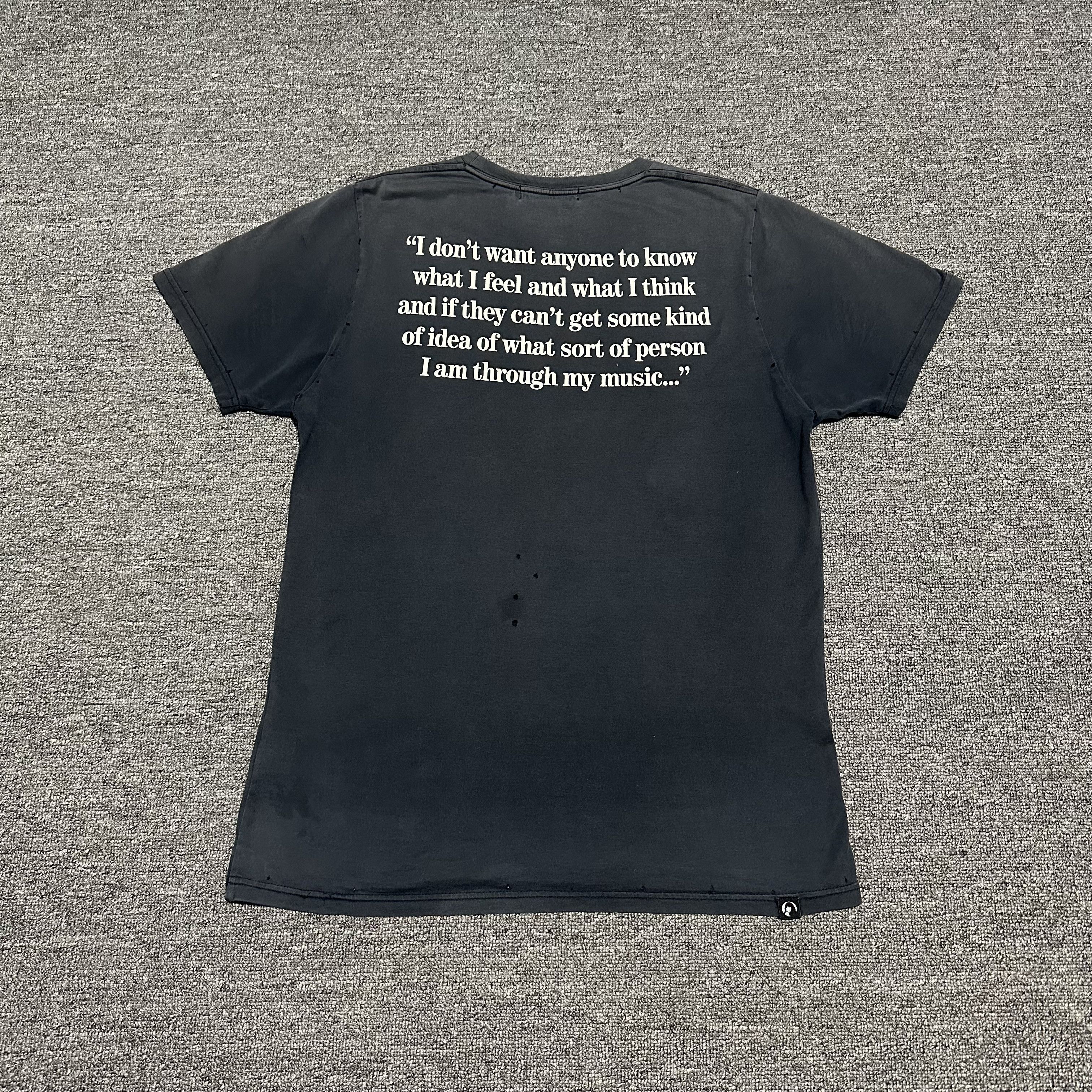 Hysteric Glamour Hysteric Glamour x Kurt Cobain Distressed Tee Size US L / EU 52-54 / 3 - 5 Thumbnail