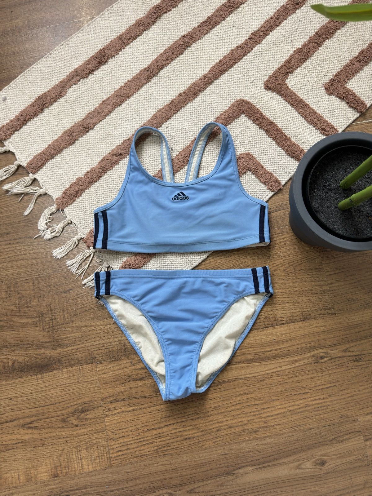 Adidas VINTAGE RARE ADIDAS 00s STYLE SWIMSUIT Size ONE SIZE - 1 Thumbnail