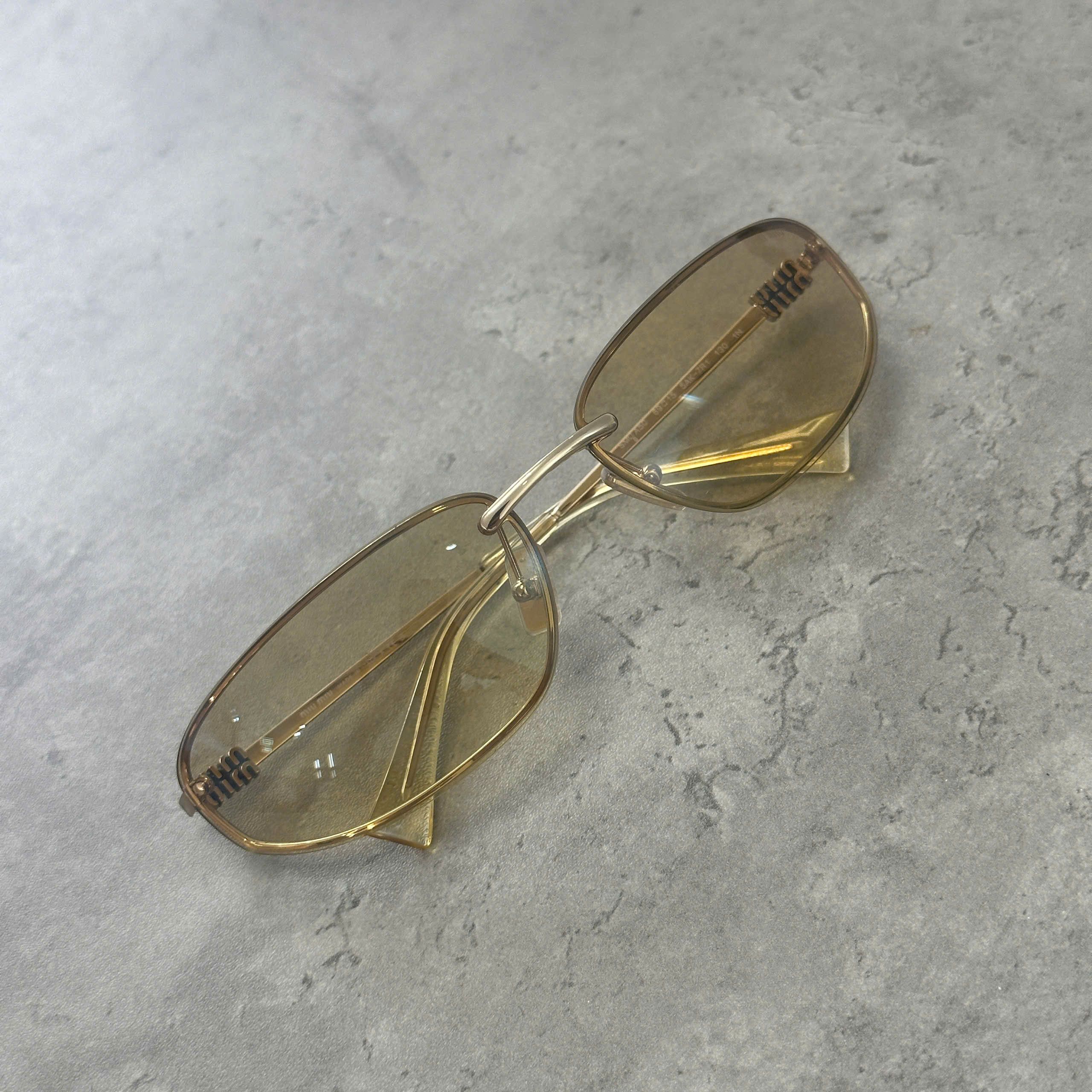 Miu Miu MIU MIU MU A50S 5AK7R1 Sunglasses Size ONE SIZE - 2 Thumbnail