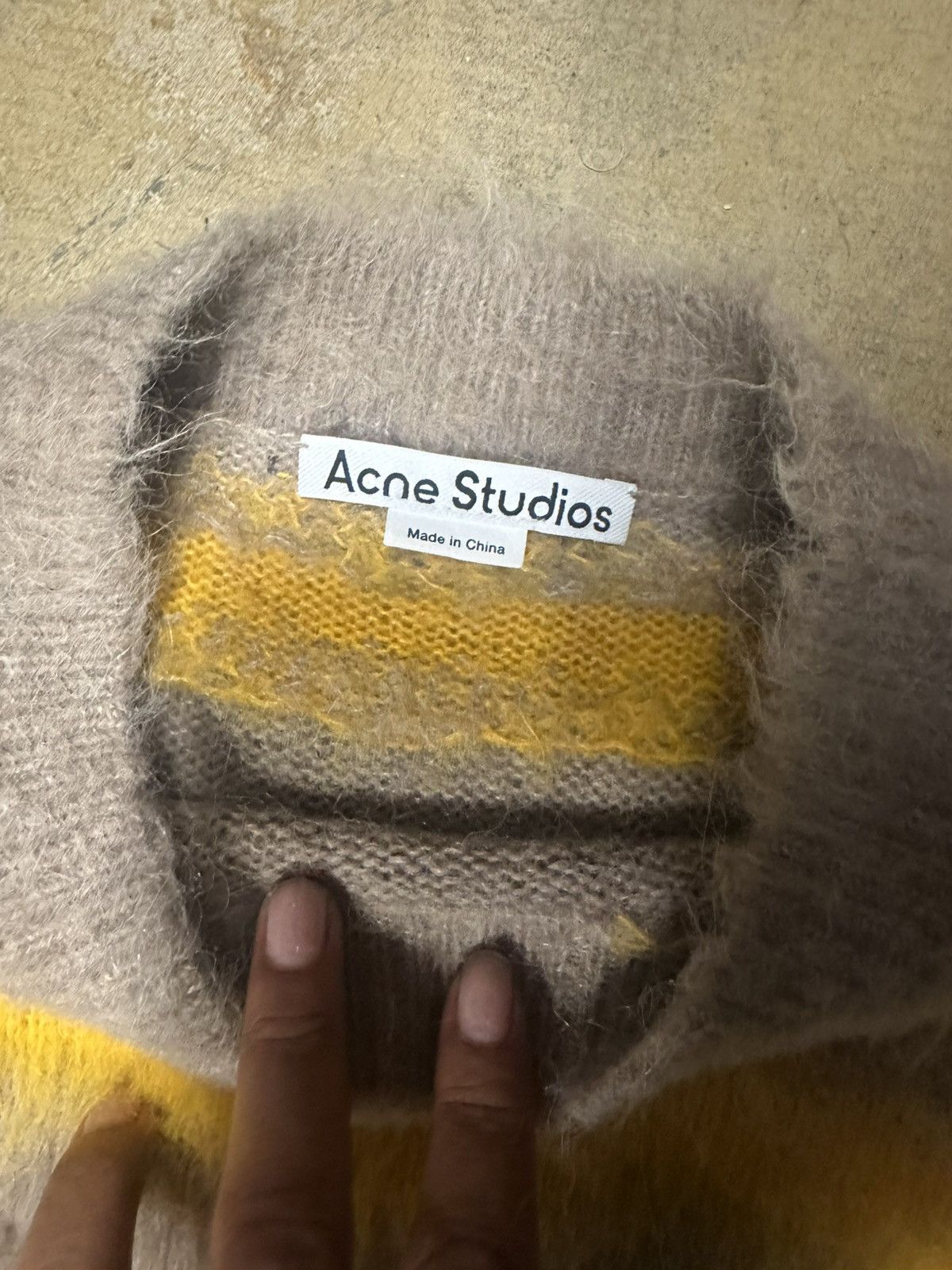 Acne Studios Acne Studios Mohair ZigZag Sweater Size US M / EU 48-50 / 2 - 2 Thumbnail