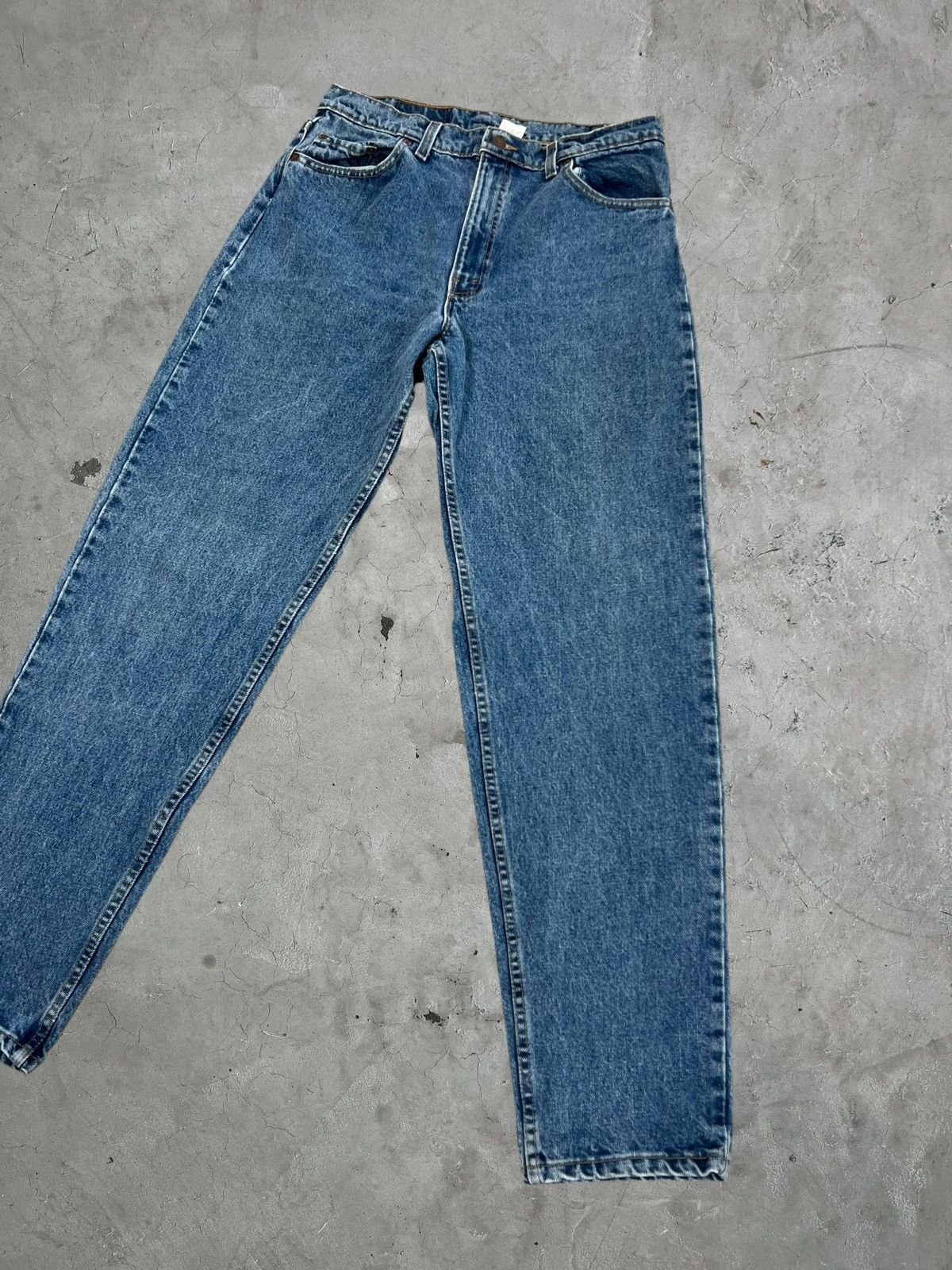 Levi's Vintage Levi’s Tapered 550 Blue Wash Size US 34 / EU 50 - 3 Thumbnail