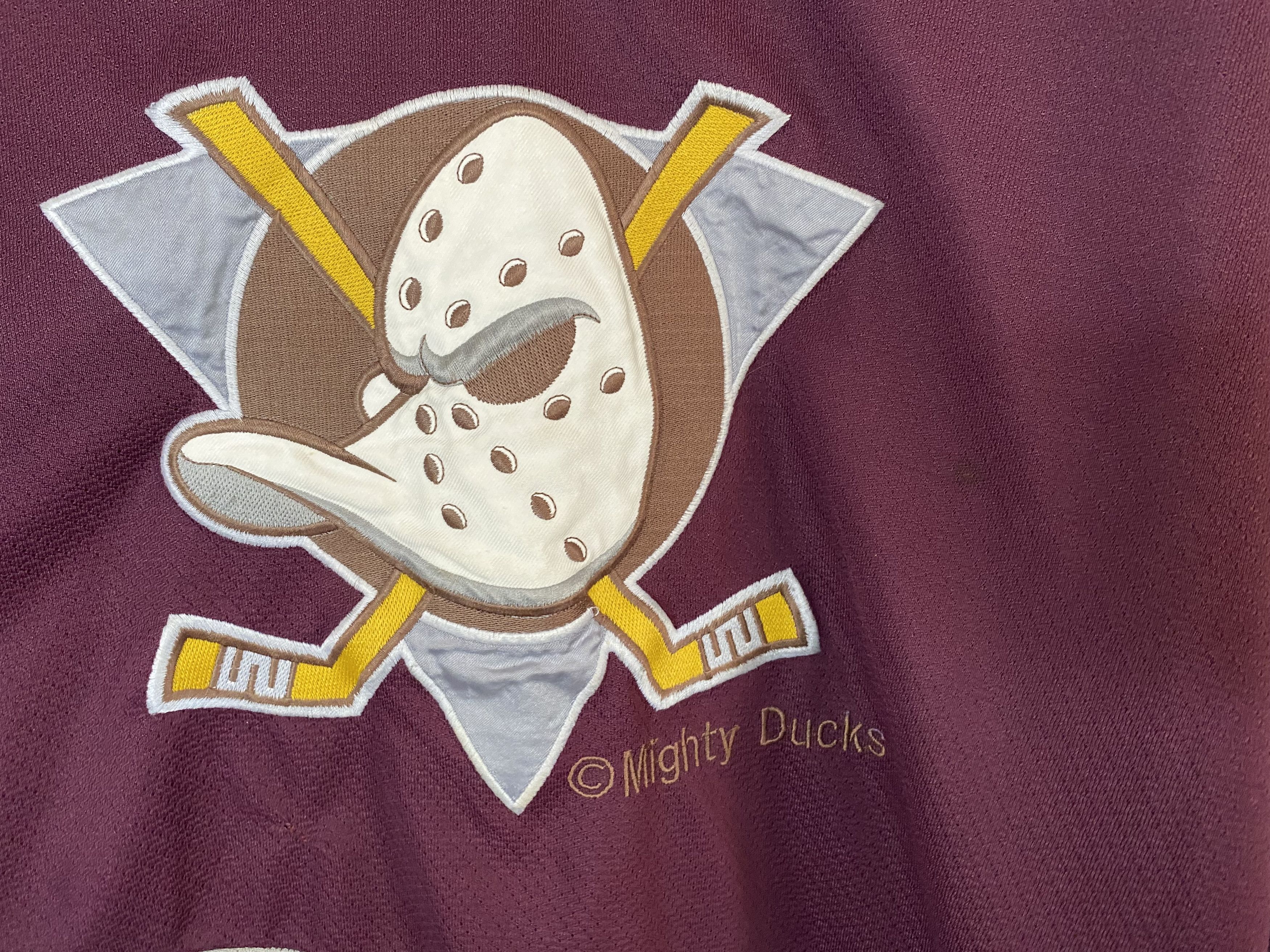 NHL × Vintage ANAHEIM DUCKS NHL ICE HOCKEY SHIRT JERSEY CAMPRI #22 CAMPRI Size US M / EU 48-50 / 2 - 4 Thumbnail