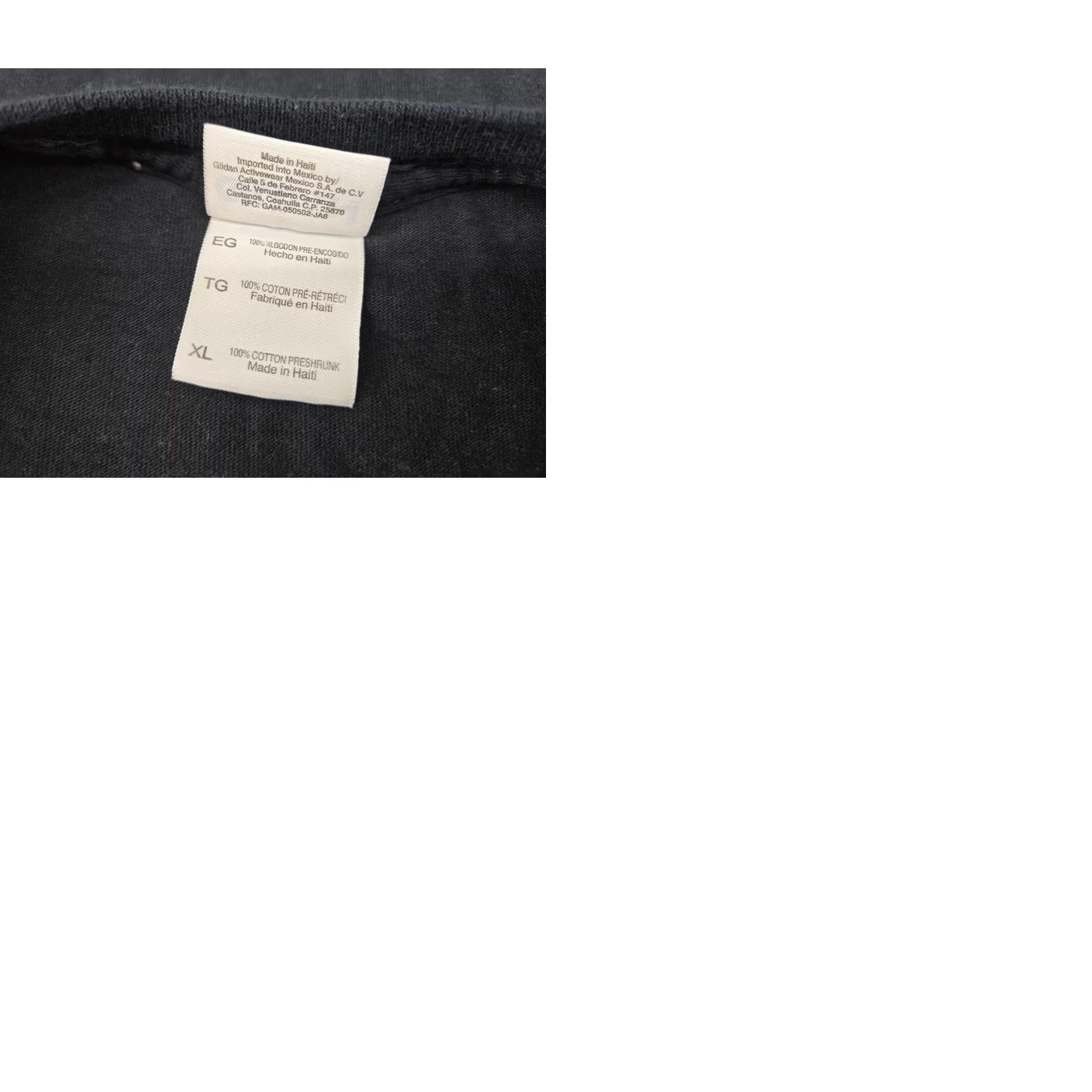 Gildan VINTAGE The Debarmo and Key Band Men's XL Black T-Shirt Short Sleeve Size US XL / EU 56 / 4 - 9 Thumbnail