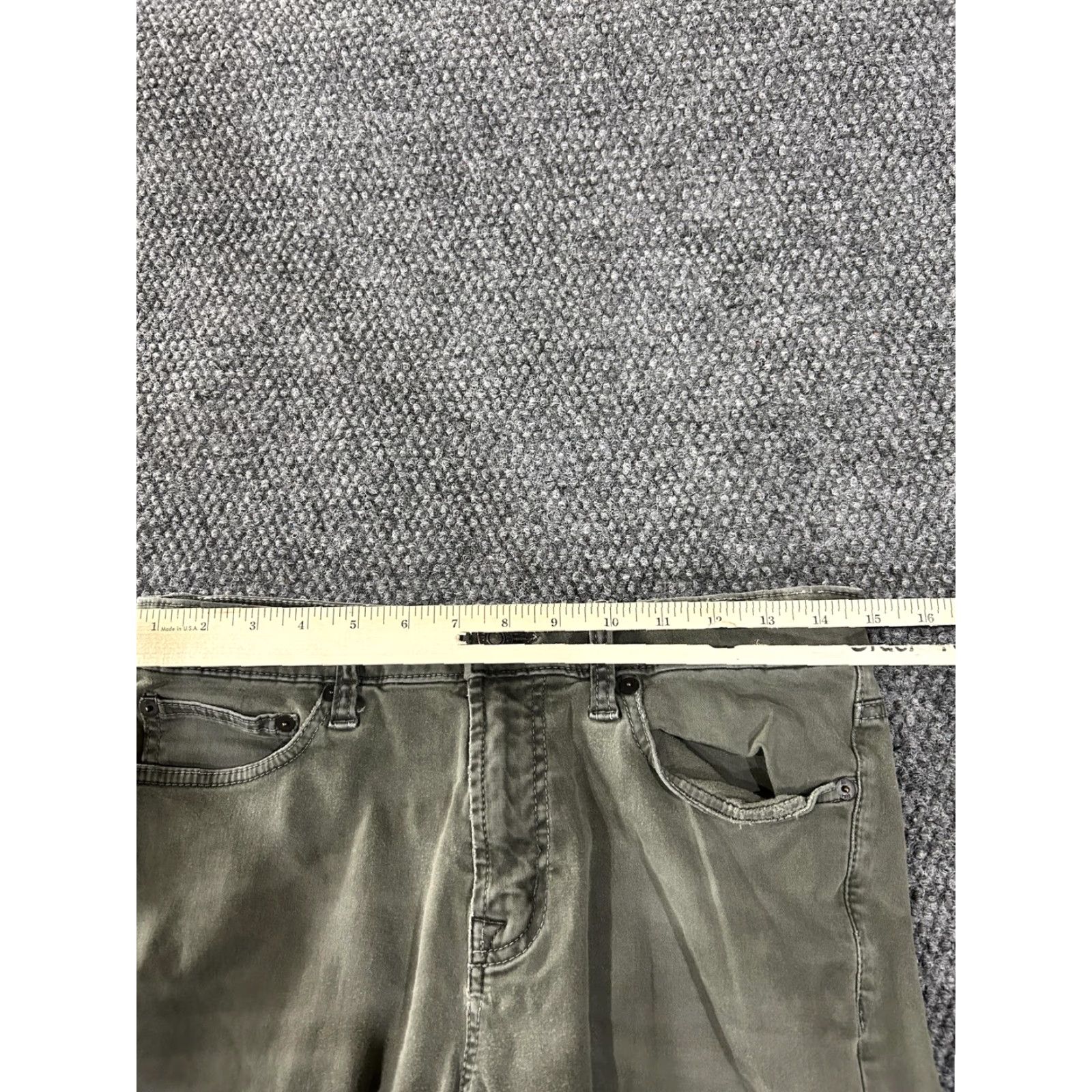 American Eagle Outfitters American Eagle Outfitters Jeans Slim Active Flex Mens 30x34 Green Denim Stretch Size US 30 / EU 46 - 5 Thumbnail