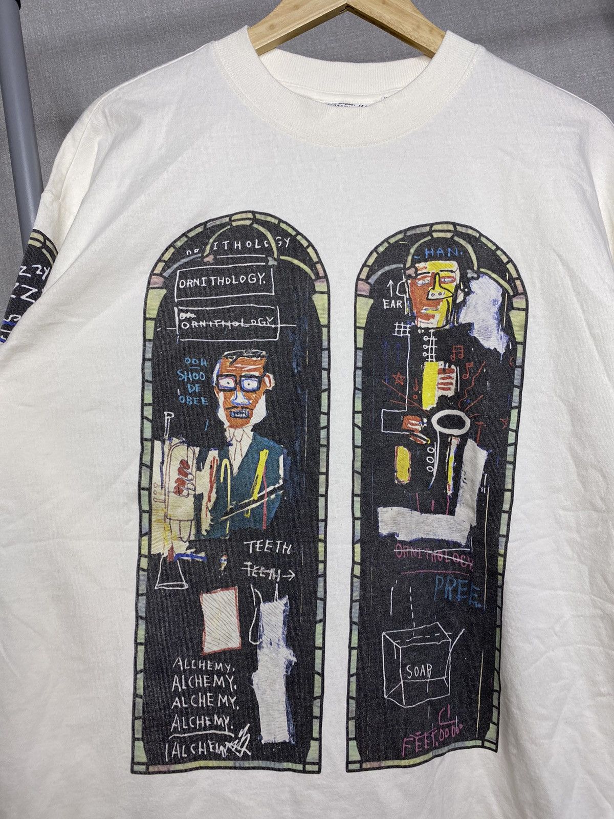 H&M × Jean-Michel Basquiat × Who Decides War Who Decides War H&M Jean Michael Basquiat Long Sleeve Sz S Size US S / EU 44-46 / 1 - 9 Thumbnail