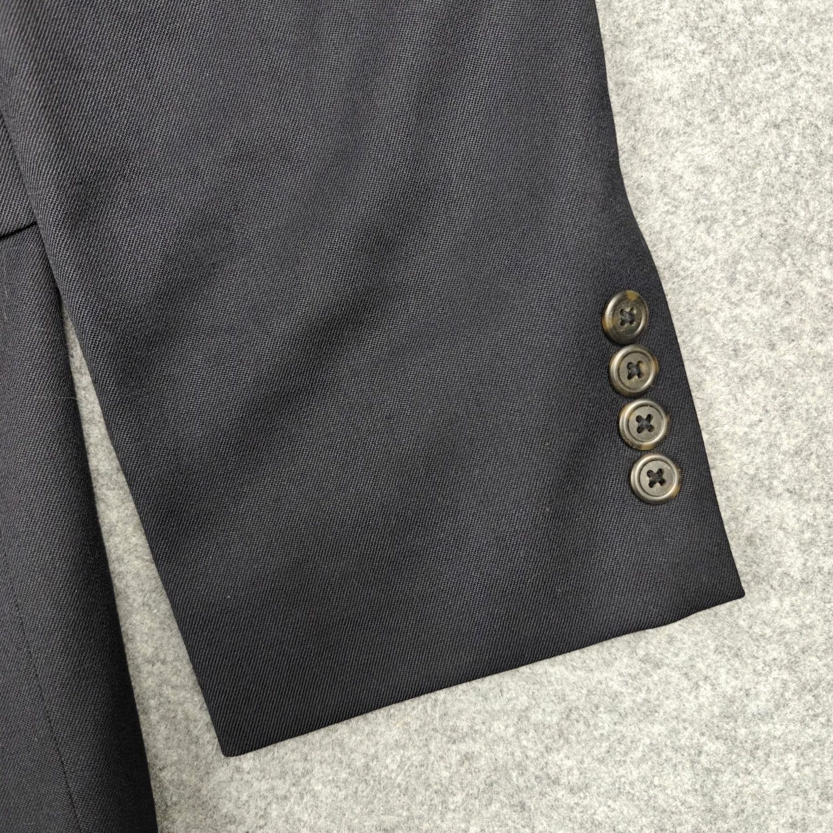J.Crew J.CREW Gray Wool Suit Jacket 40R Mens Classic Business Size 40R - 3 Thumbnail