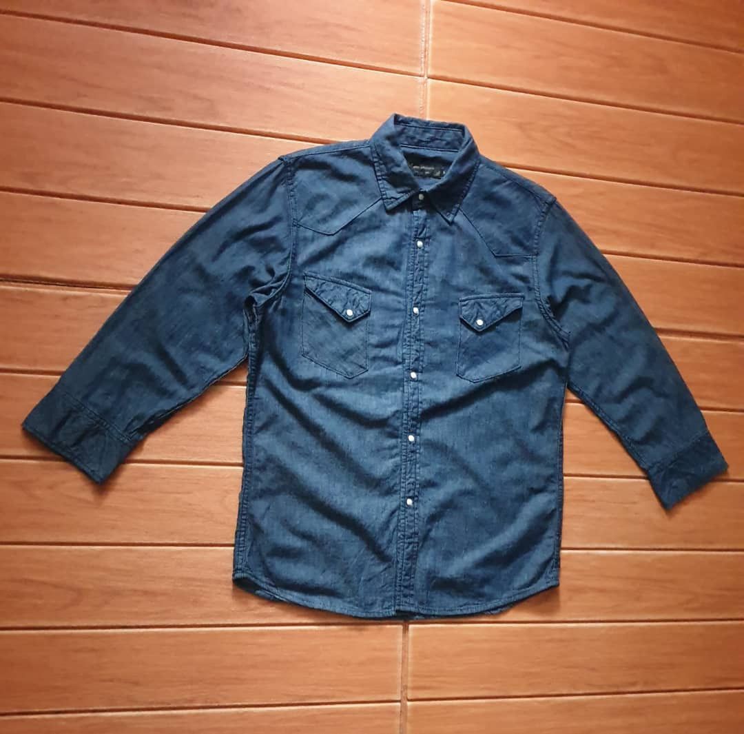 Japanese Brand Nano Universe L Japanese brand 3 quater western Shirt Size US M / EU 48-50 / 2 - 6 Thumbnail