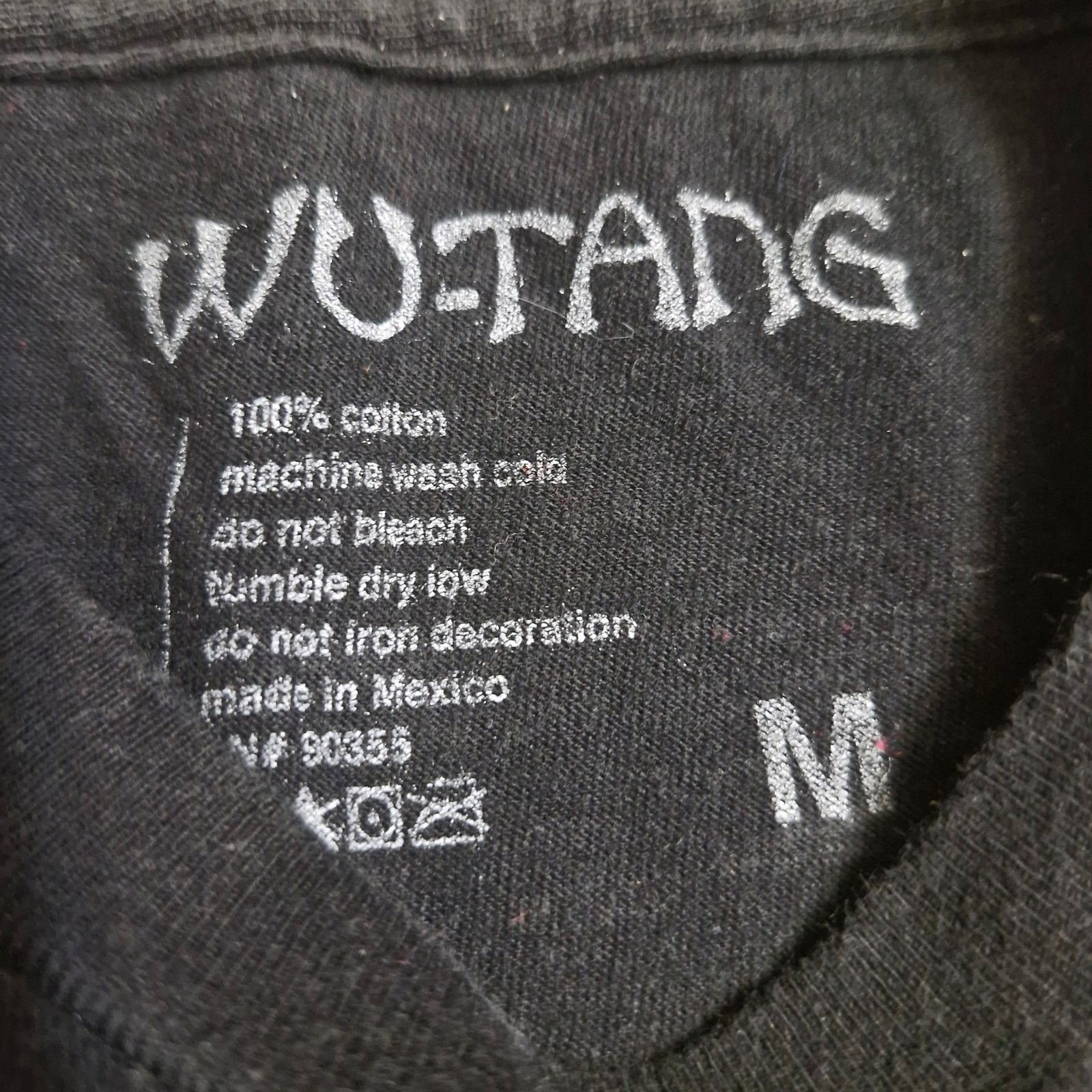 Wu-Tang Clan Wutang Graphic Tee Medium Size US M / EU 48-50 / 2 - 3 Thumbnail