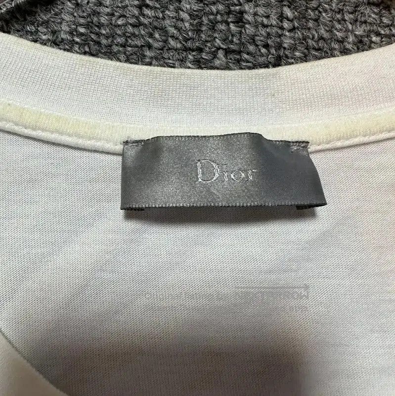 Dior Dior White Logo Print Short Sleeve T. Size S / US 4 / IT 40 - 3 Thumbnail