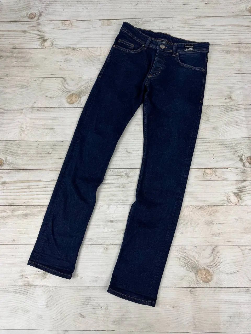 Versace Vintage Versace Jeans Skinny Fit Denim Big Logo Size US 30 / EU 46 - 12 Thumbnail