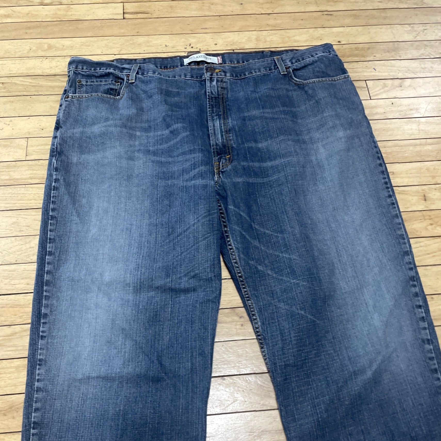Levi's VINTAGE Levi’s Jeans 550 Jeans Men 52x30 Baggy Y2k Relaxed Fit Blue Streetwear Denim Men Size US 36 / EU 52 - 3 Thumbnail