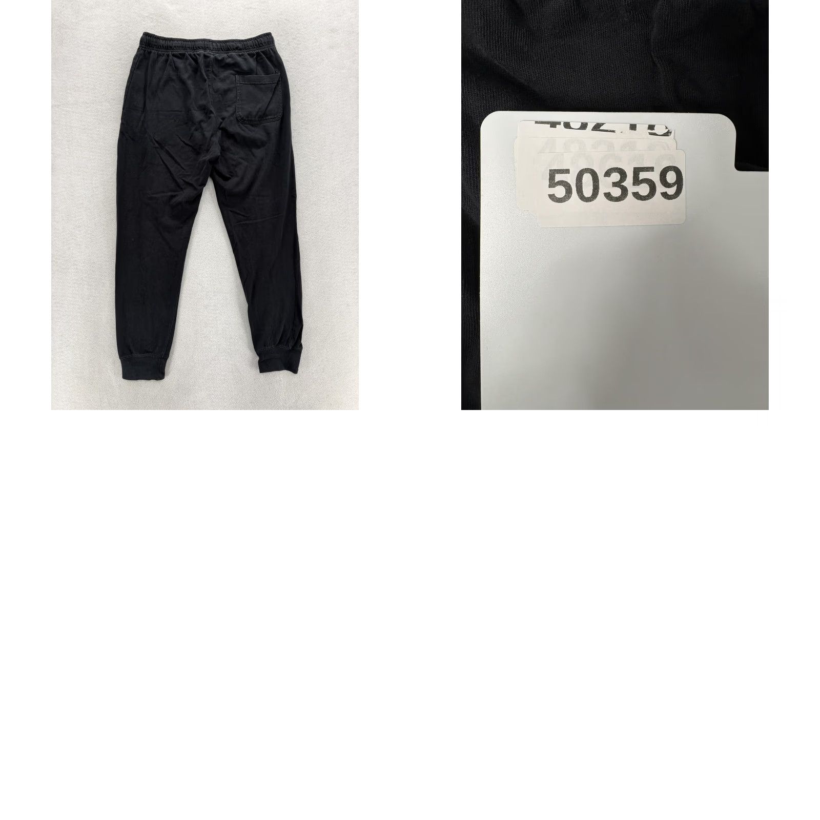 Nike Nike Pants Mens Medium Black Woven Joggers Cotton Casual Athletic Gym Lounge Size US 31 - 9 Thumbnail