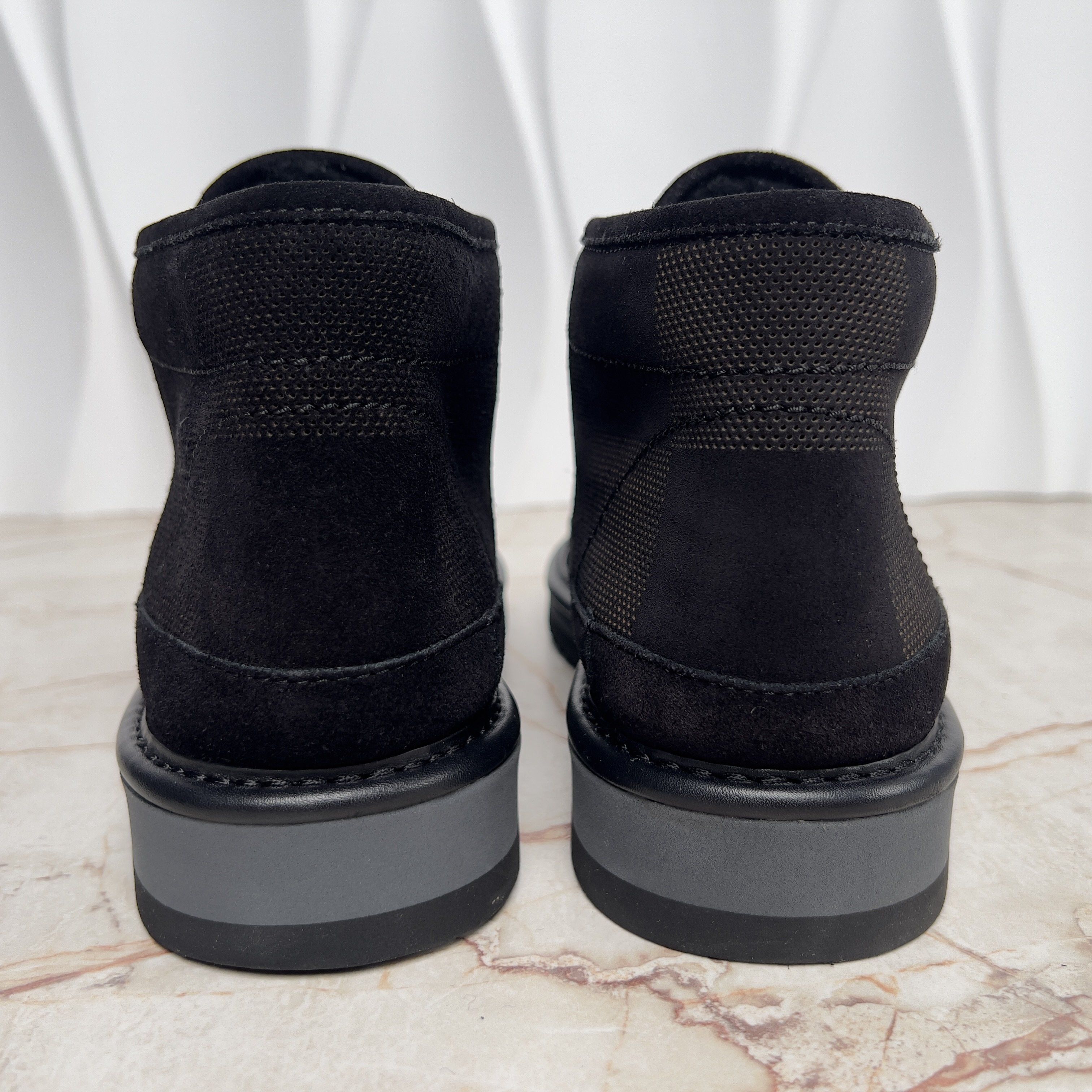 Louis Vuitton LV x NIGO Cozy Line LV Damier Giant Ankle Boots Suede Size US 8 / EU 41 - 8 Thumbnail