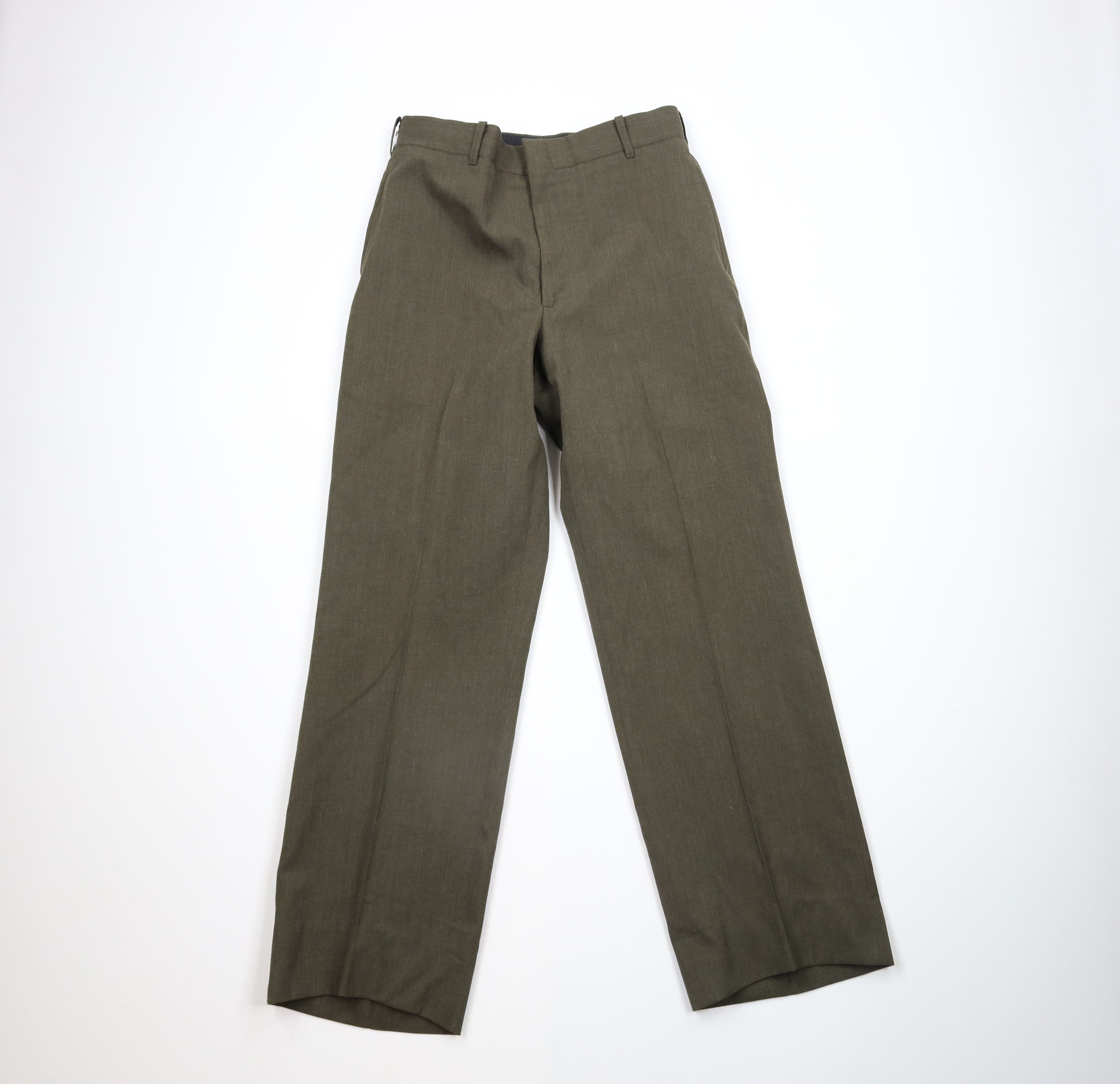 Vintage Vintage 90s US Military Corps Trousers Pants Green USA Size US 30 / EU 46 - 1 Thumbnail