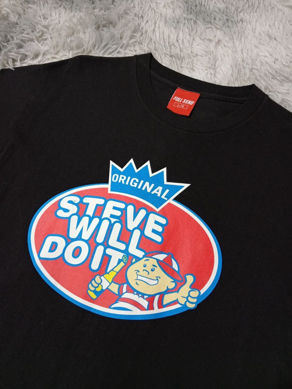 Full Send Full Send x Steve Will Do It Bubblegum T Shirt Size US L / EU 52-54 / 3 - 2 Thumbnail