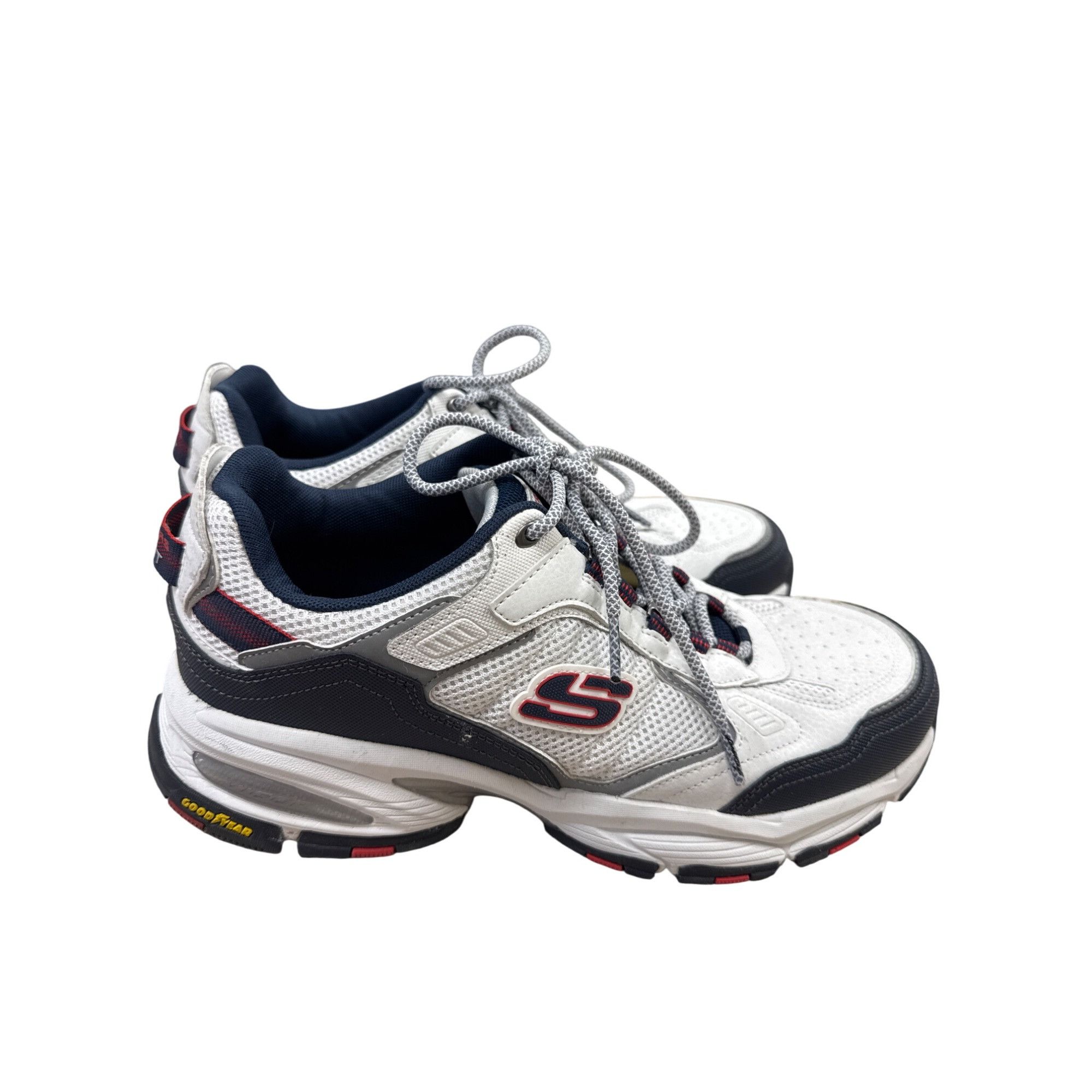 SKECHERS Skechers Sport Mens White black sneakers shoes Size 9.5 SKU Size US 9.5 / EU 42-43 - 3 Thumbnail