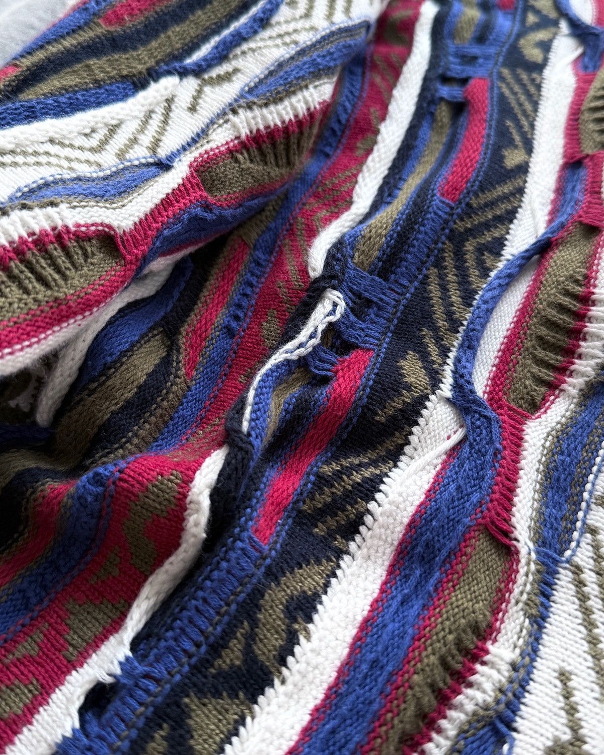 Japanese Brand ANTIQUA COOGI KNIT DOCKING PULLOVER SWEAT Size US XL / EU 56 / 4 - 13 Thumbnail
