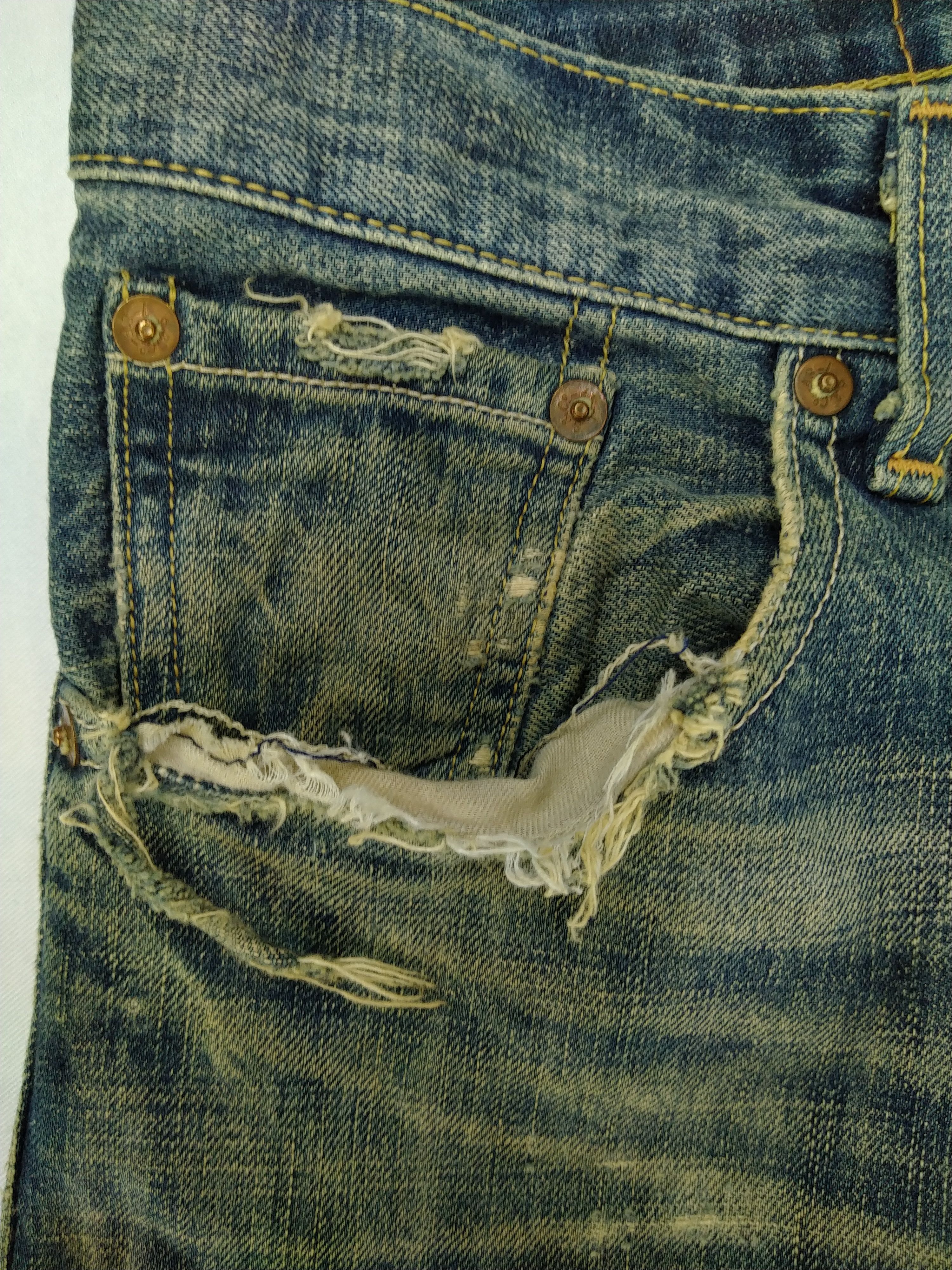 Levi's Dirty Blue Vintage Levi's 502 Denim 32 x 29 -JN547 Size US 32 / EU 48 - 7 Thumbnail