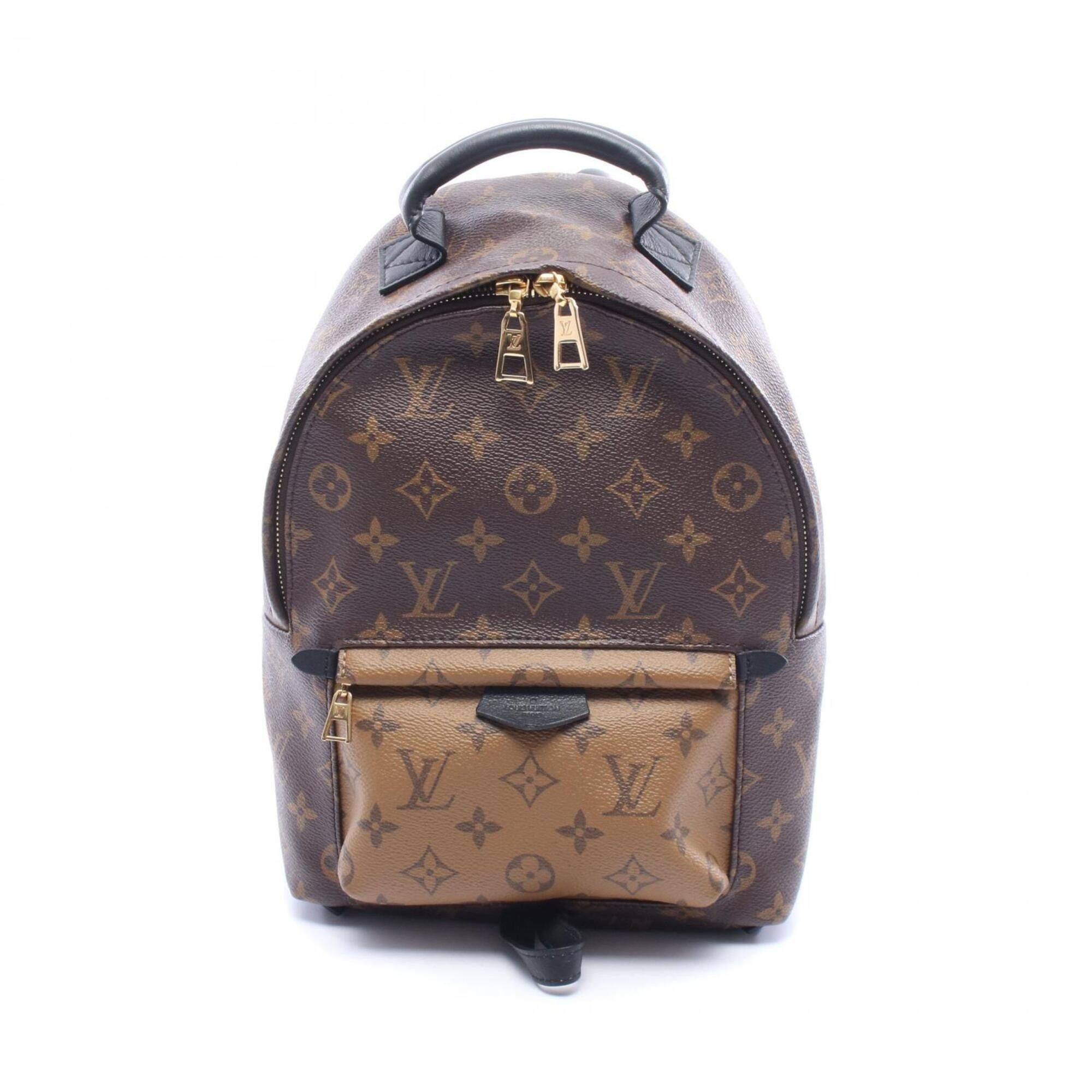 Louis Vuitton Louis Vuitton Palm Springs Backpack PM - Backpack/Handbag Coated Canvas and Leather Monogram Reverse Women's Brown/Beige M43116 Size ONE SIZE - 1 Thumbnail