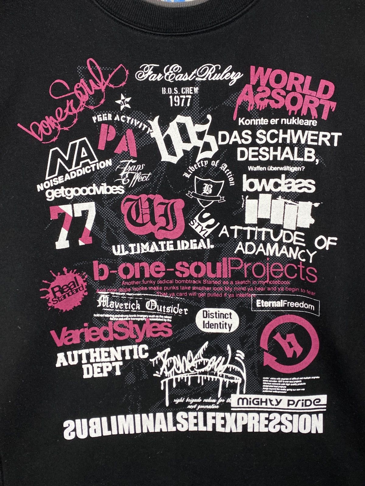 Designer Vintage B-One-Soul Project Crewneck Sweatshirts Size US L / EU 52-54 / 3 - 5 Thumbnail