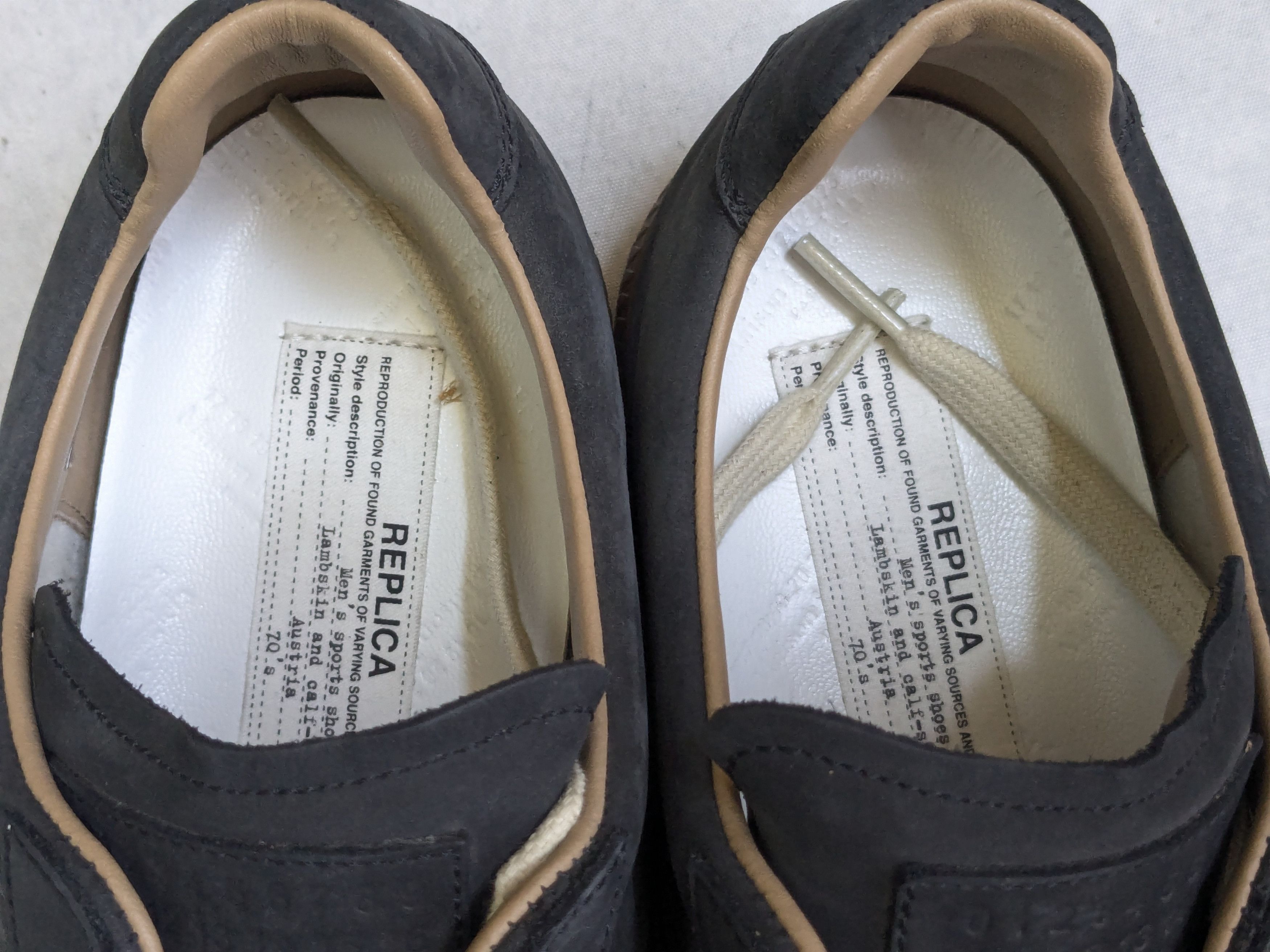Maison Margiela Maison Margiela Replica GAT Paint Splatter Black 10.5 43.5 Size US 10.5 / EU 43-44 - 8 Thumbnail