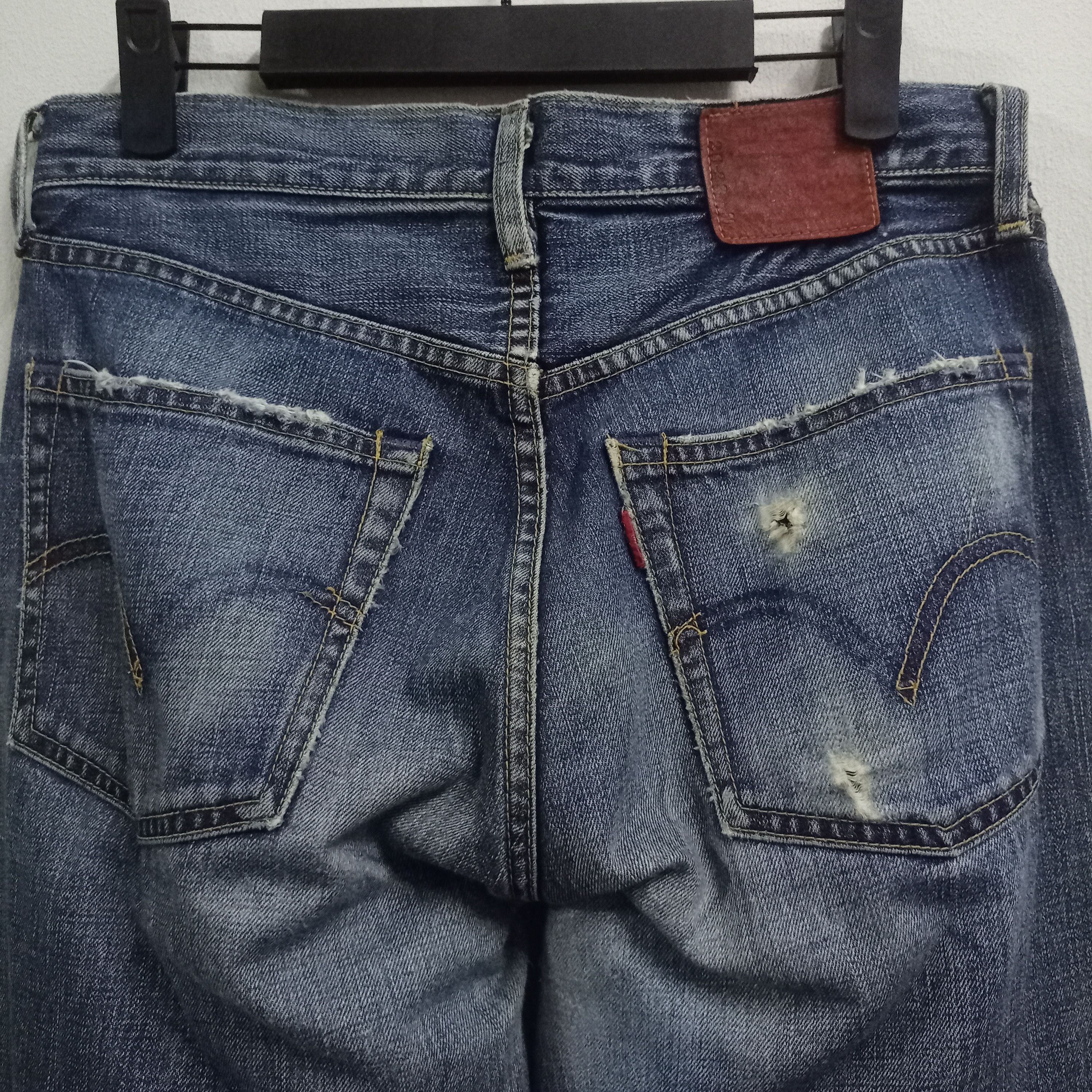 Levi's × Levi's Vintage Clothing Vintage 90s Levis 503 Sanforized Distressed Baggy Jeans Size US 30 / EU 46 - 6 Thumbnail