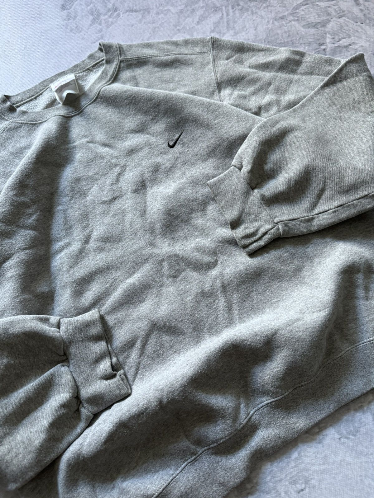Nike × Vintage 00s Nike Vintage Mini Swoosh Oversize Sweatshirt Size US M / EU 48-50 / 2 - 4 Thumbnail