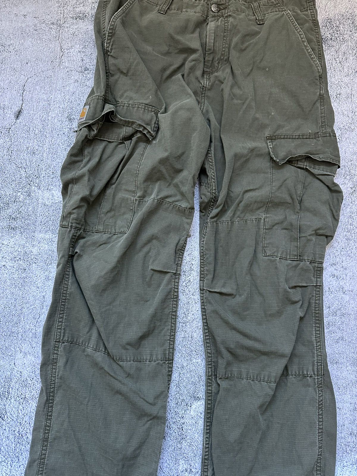 Carhartt Carhartt Regular Cargo Pants 32x32 Size Green Logo Size US 32 / EU 48 - 6 Thumbnail